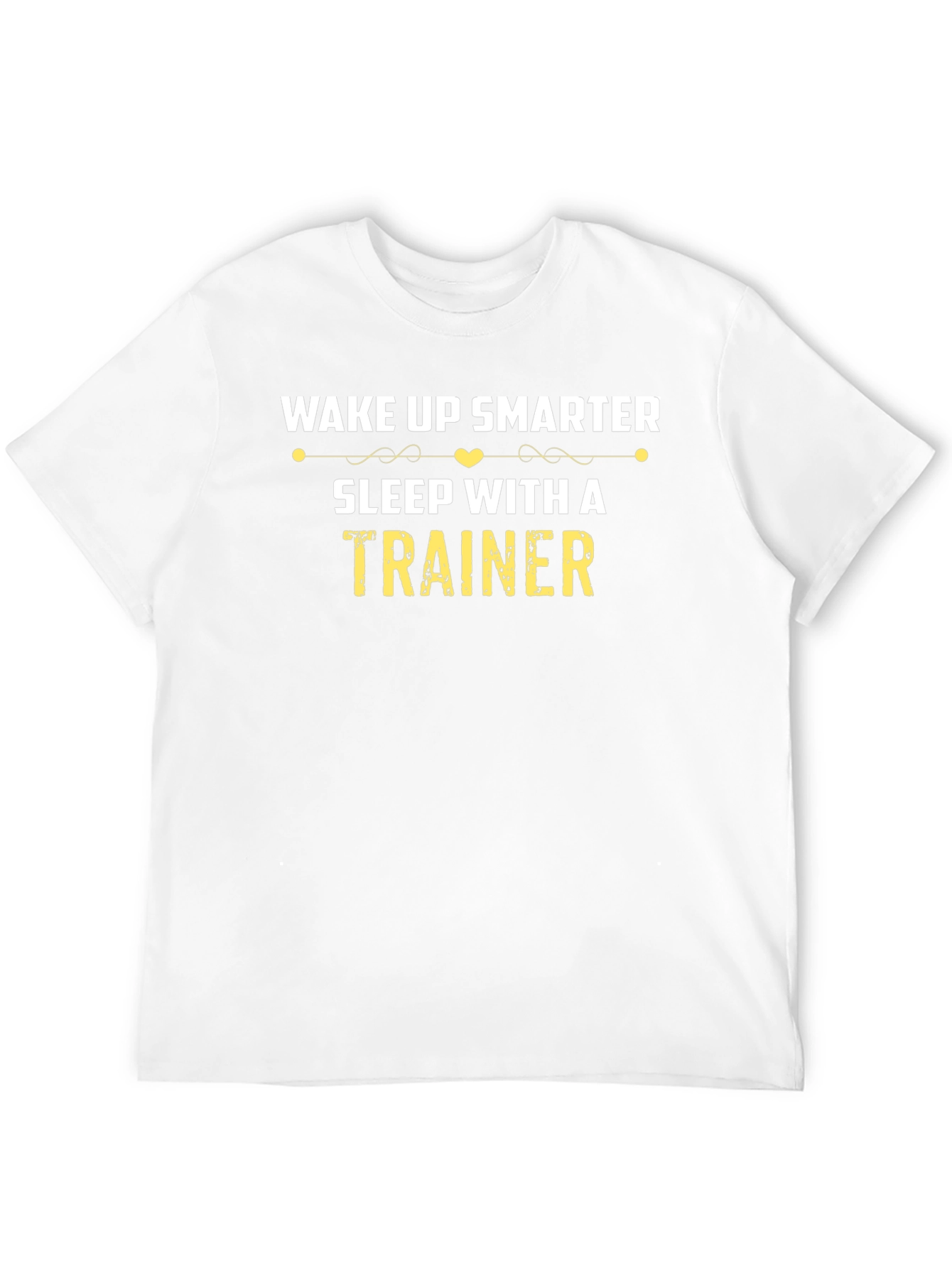 Wake Up Smarter Trainer Black T-Shirt
