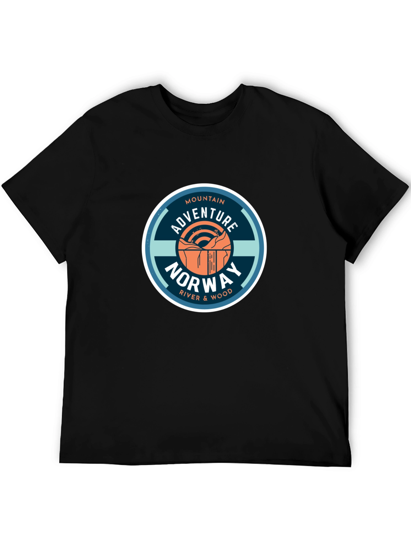 Adventure Norway Mountain Graphic T-Shirt