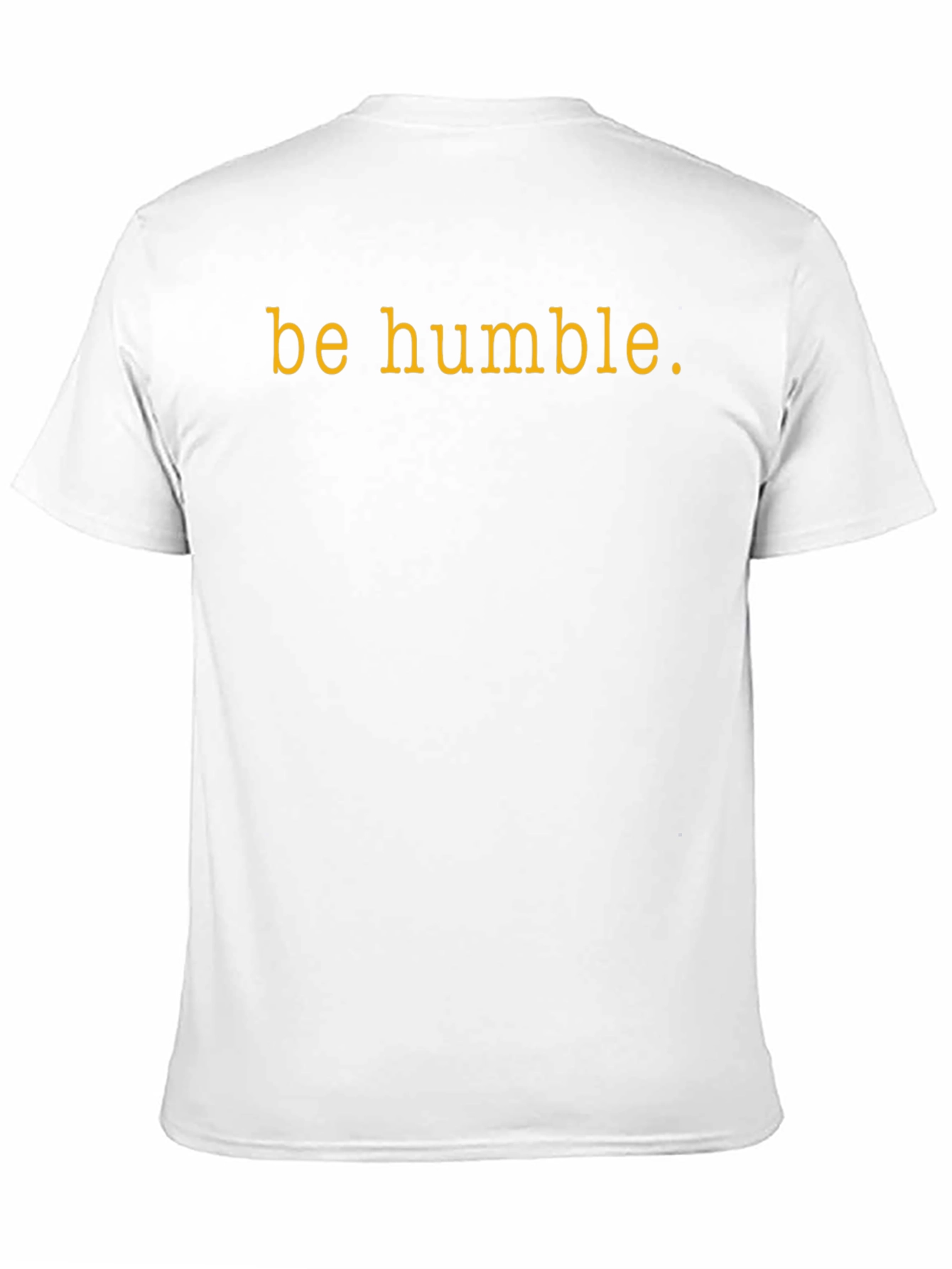 Be Humble Graphic Tee - Black Cotton T-Shirt