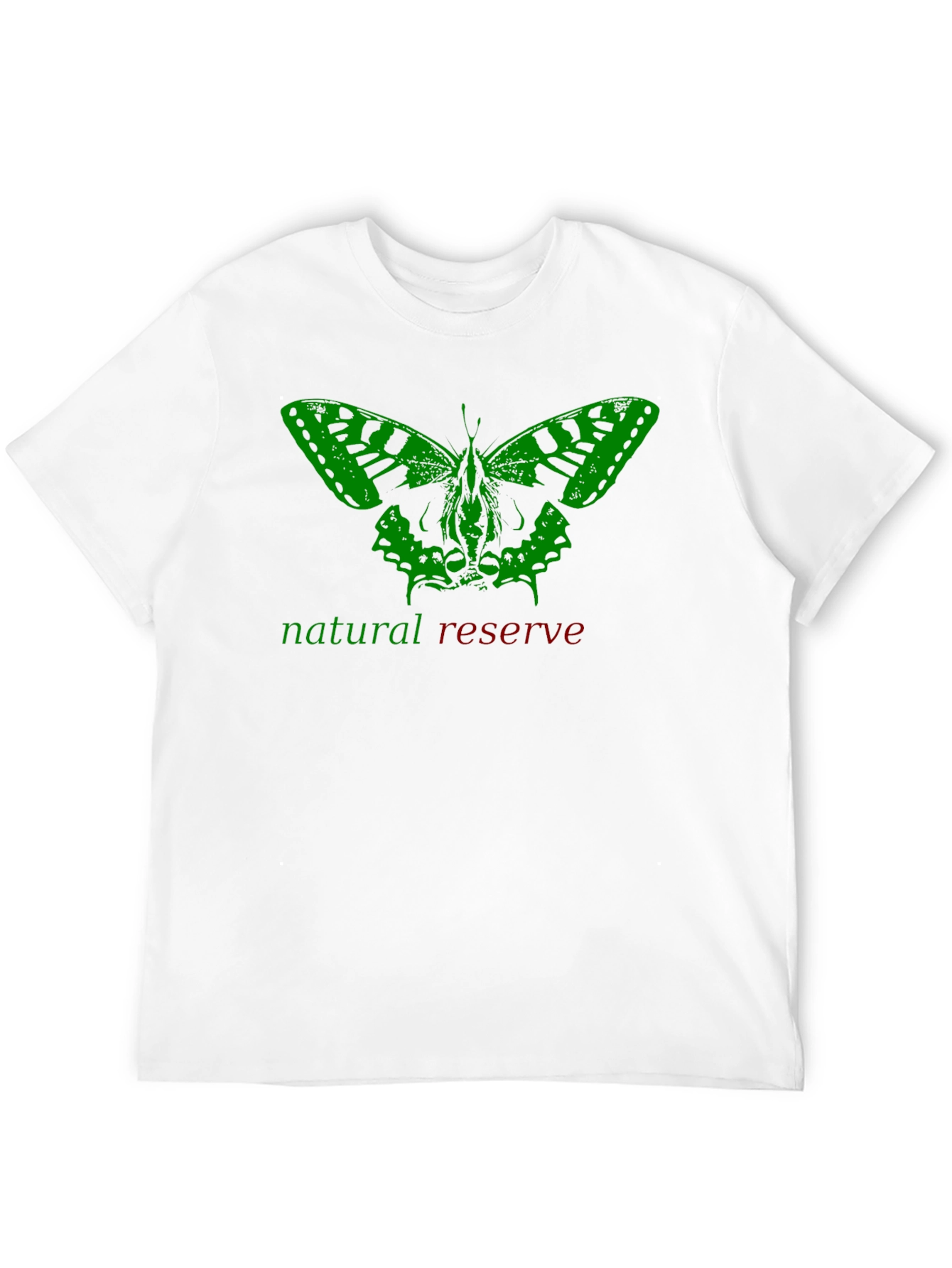 Nature Reserve Butterfly Graphic Tee - Black