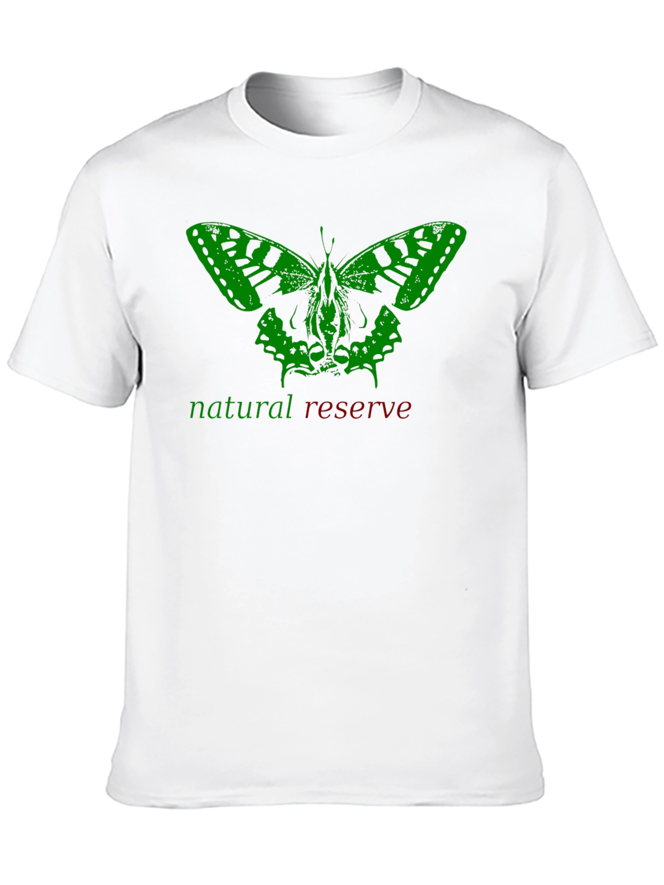 Nature Reserve Butterfly Graphic Tee - Black