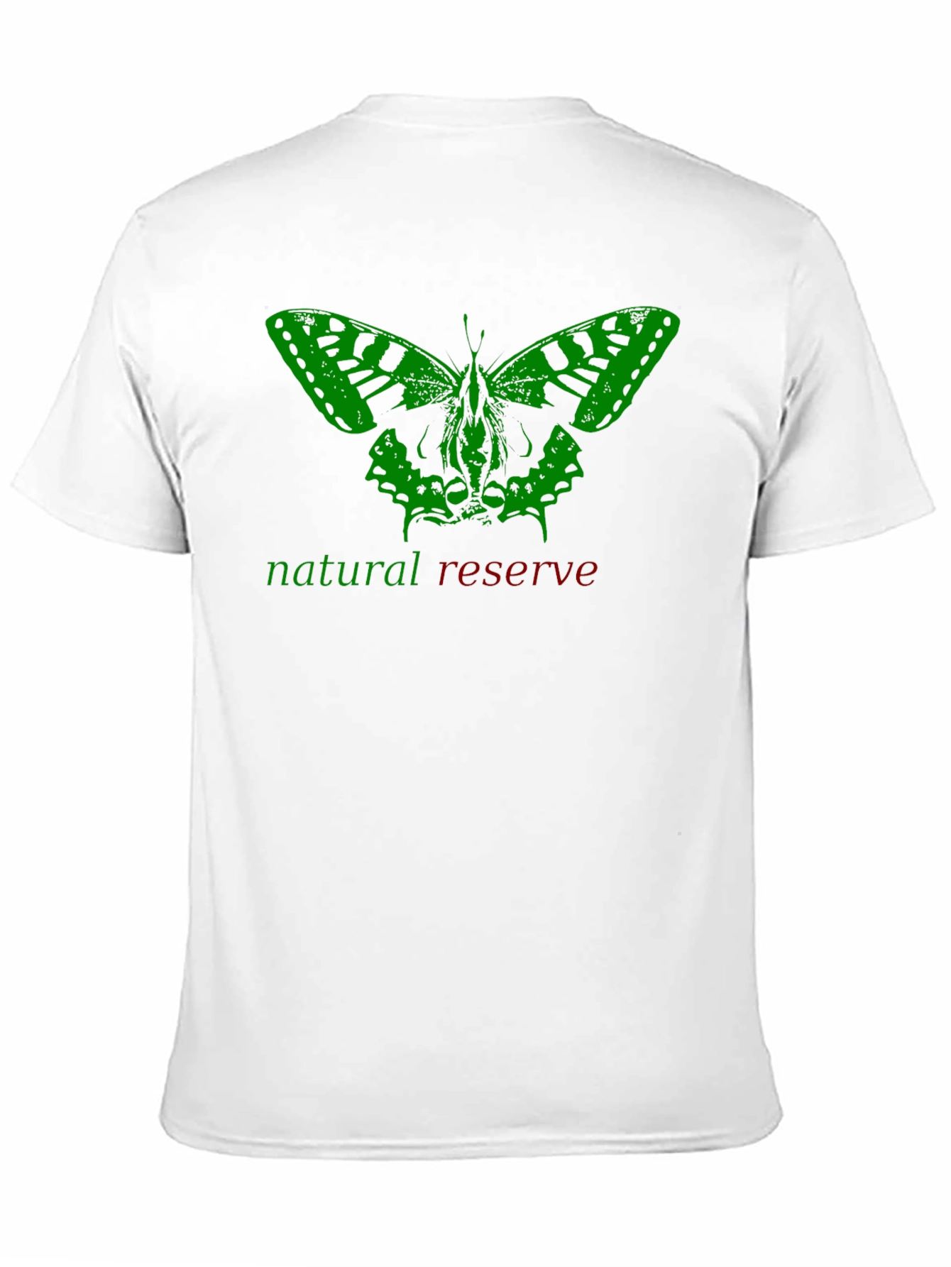 Nature Reserve Butterfly Graphic Tee - Black