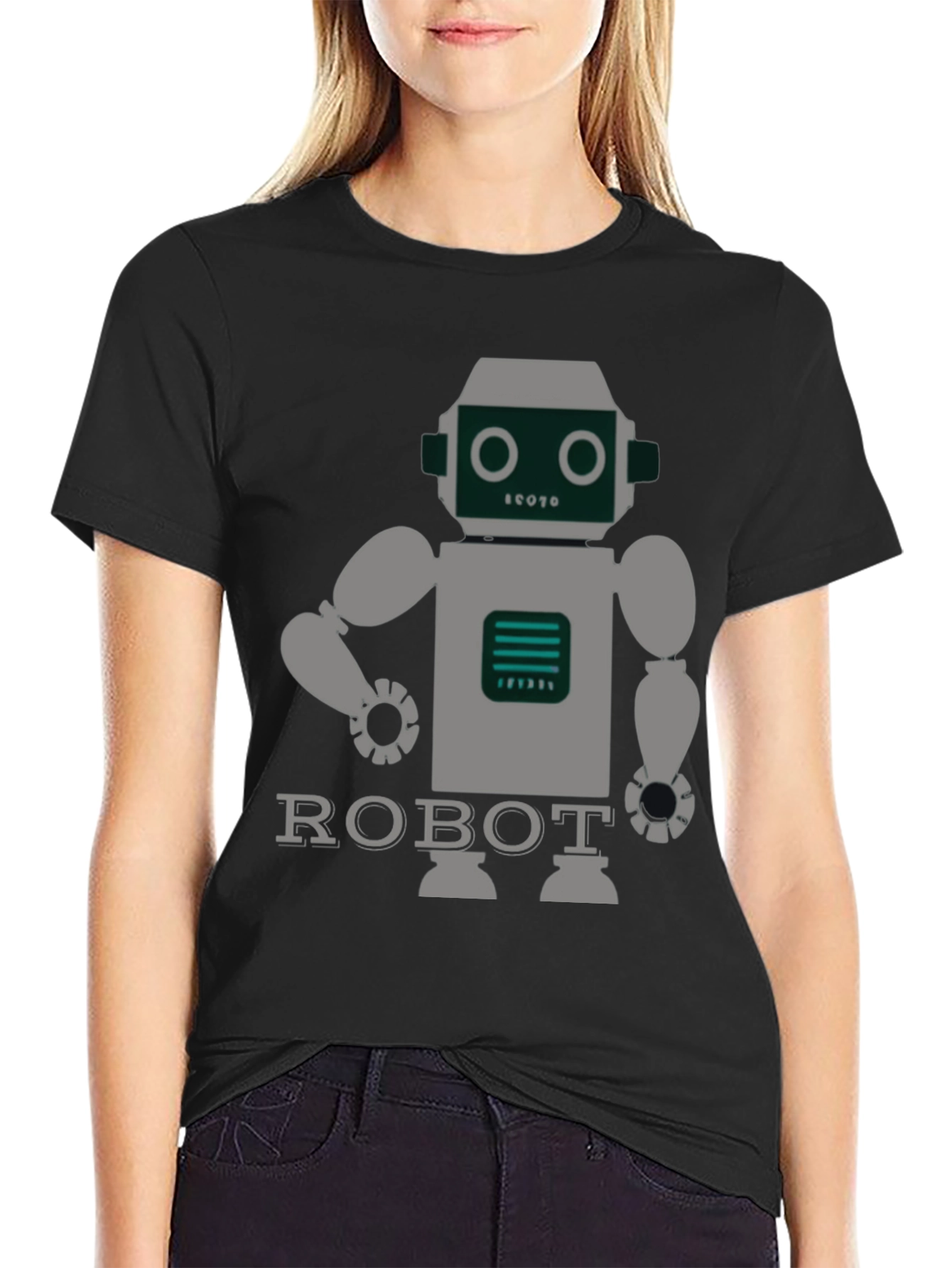 Robot Graphic T-Shirt - Fun & Unique Design