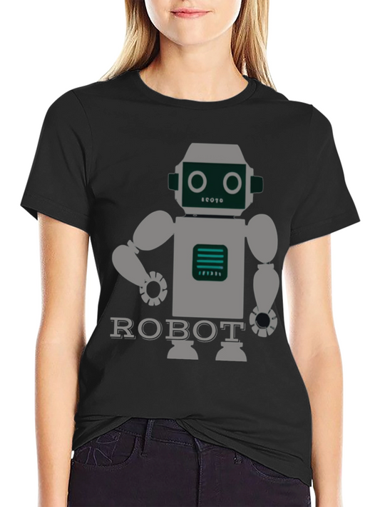 Robot Graphic T-Shirt - Fun & Unique Design