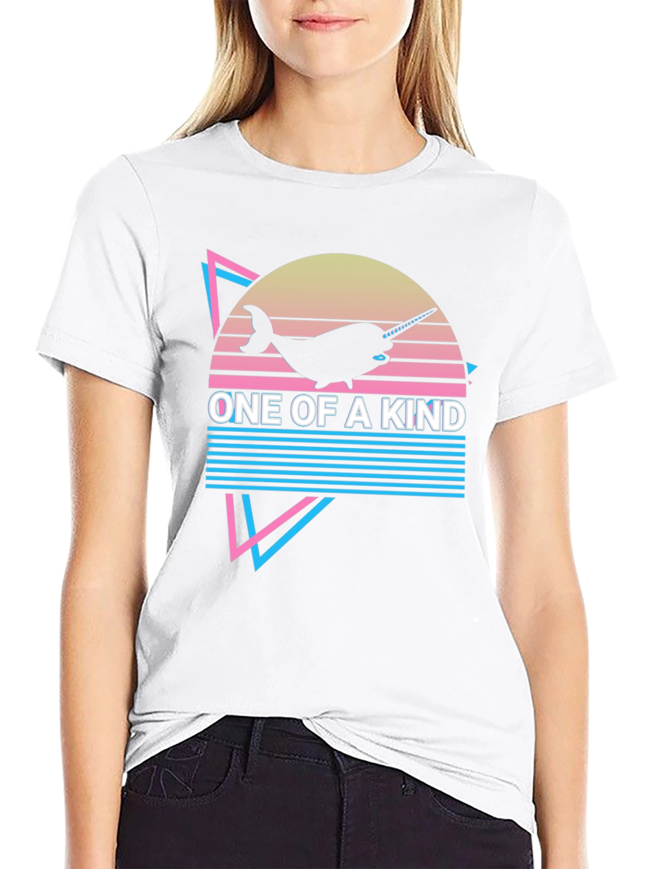 Narwhal One of a Kind Graphic Tee