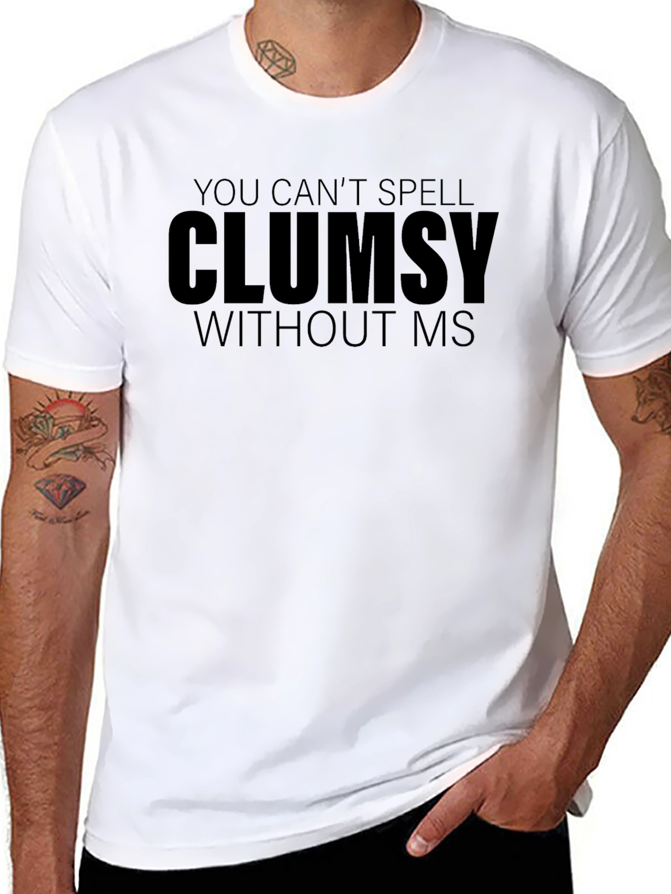 Clumsy Multiple Sclerosis Awareness T-Shirt