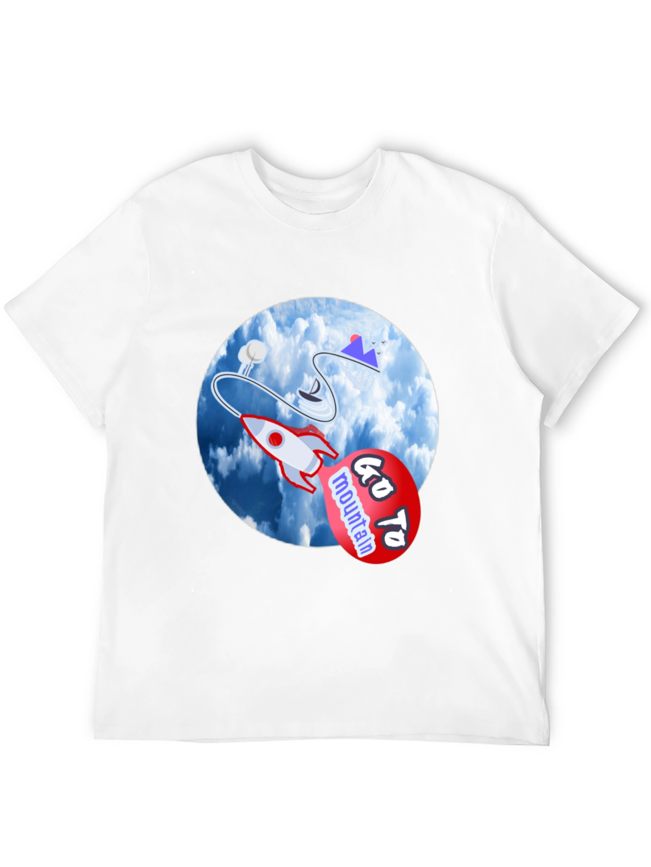 Go To Mountain Graphic T-Shirt
