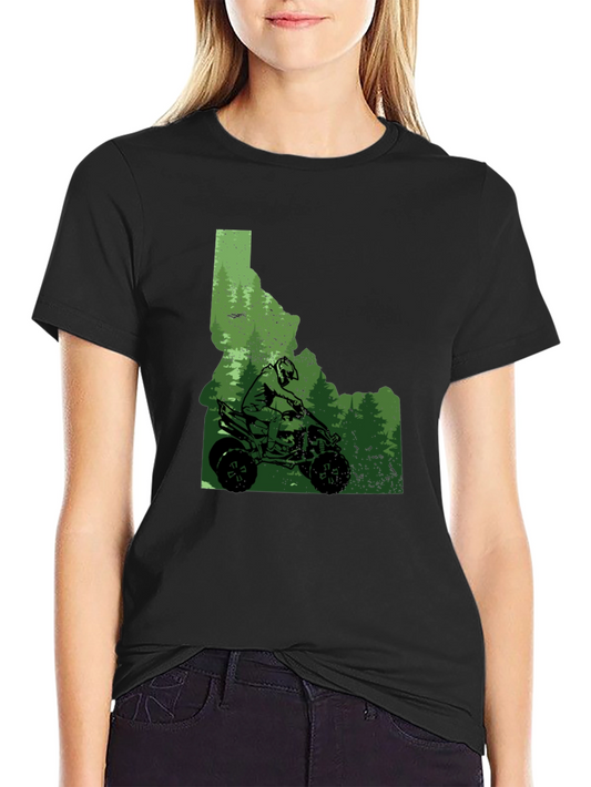Idaho ATV Adventure T-Shirt - State Pride