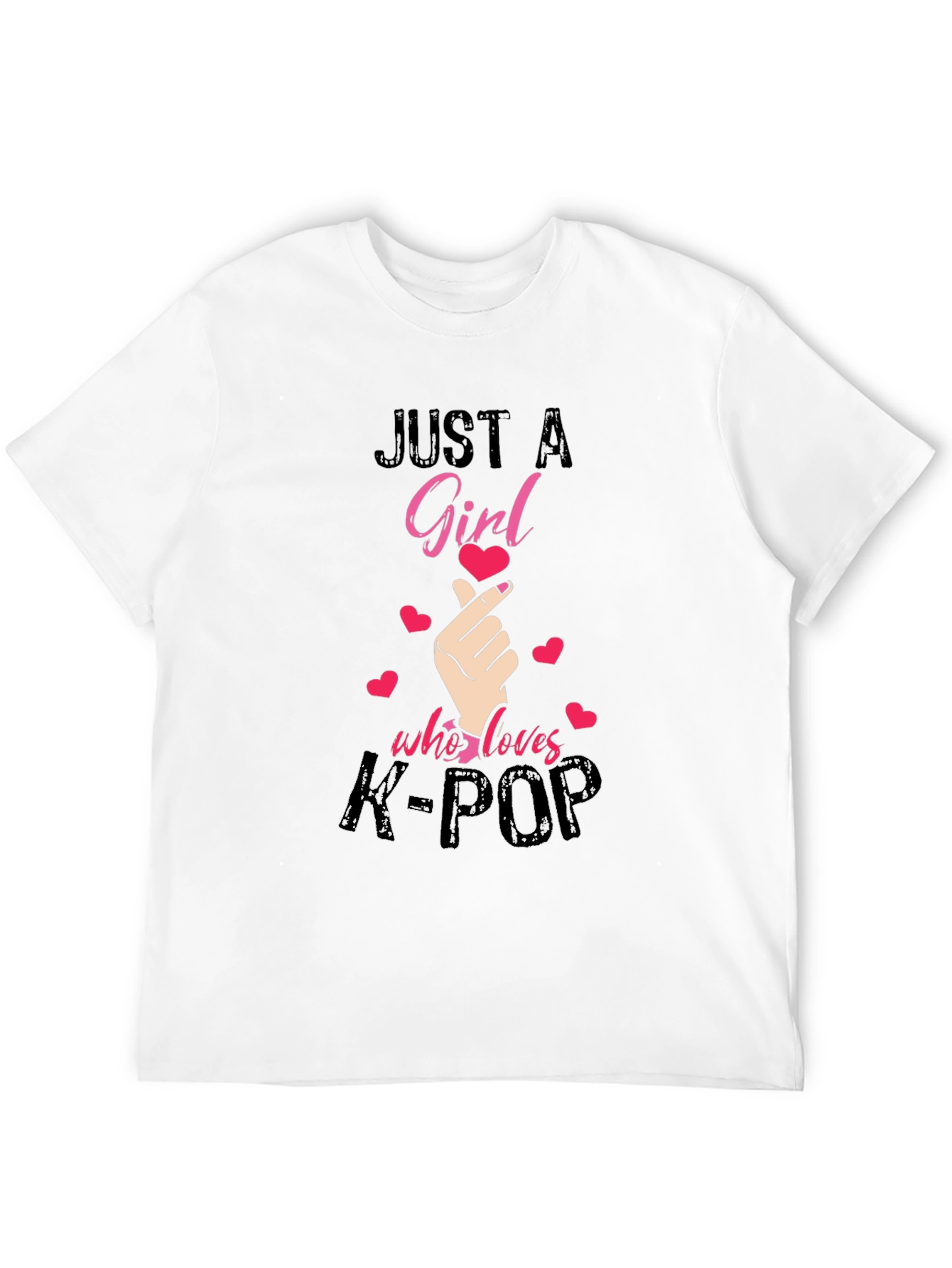 Just a Girl Who Loves K-Pop T-Shirt