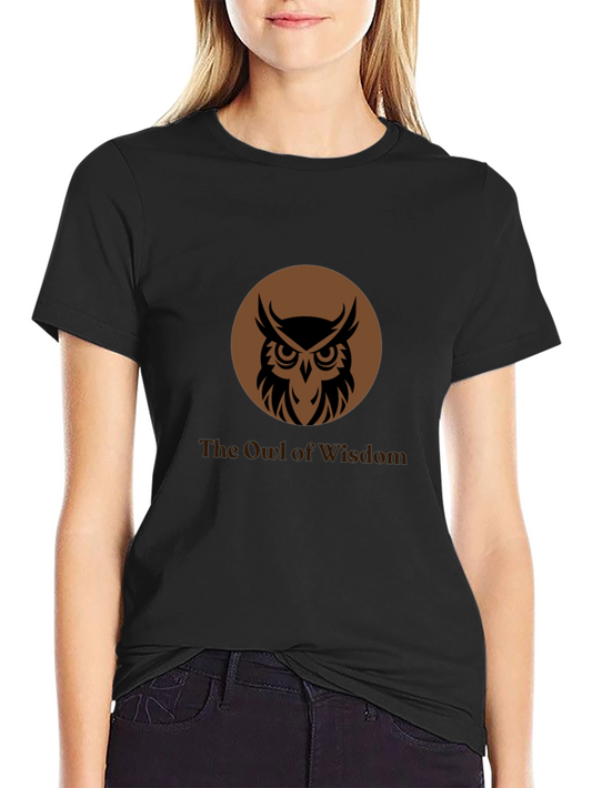 The Owl of Wisdom Graphic Tee
