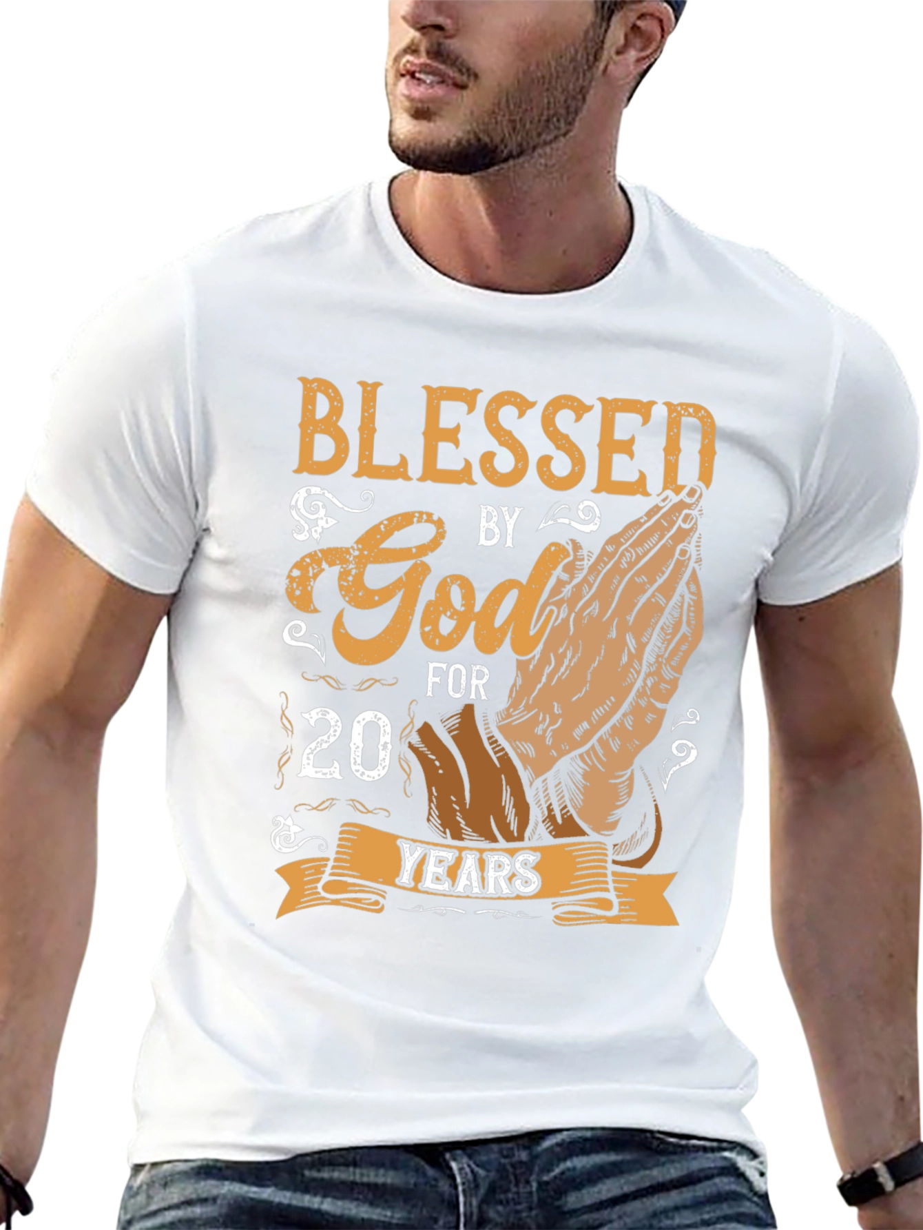 Blessed by God 20 Years T-Shirt