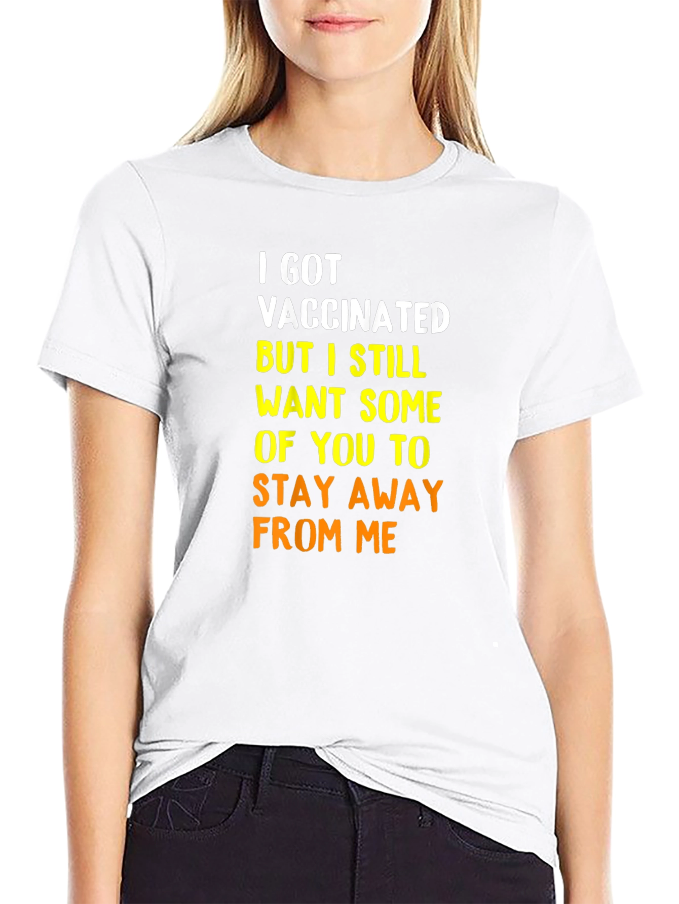 Vaccinated Novelty Graphic T-Shirt