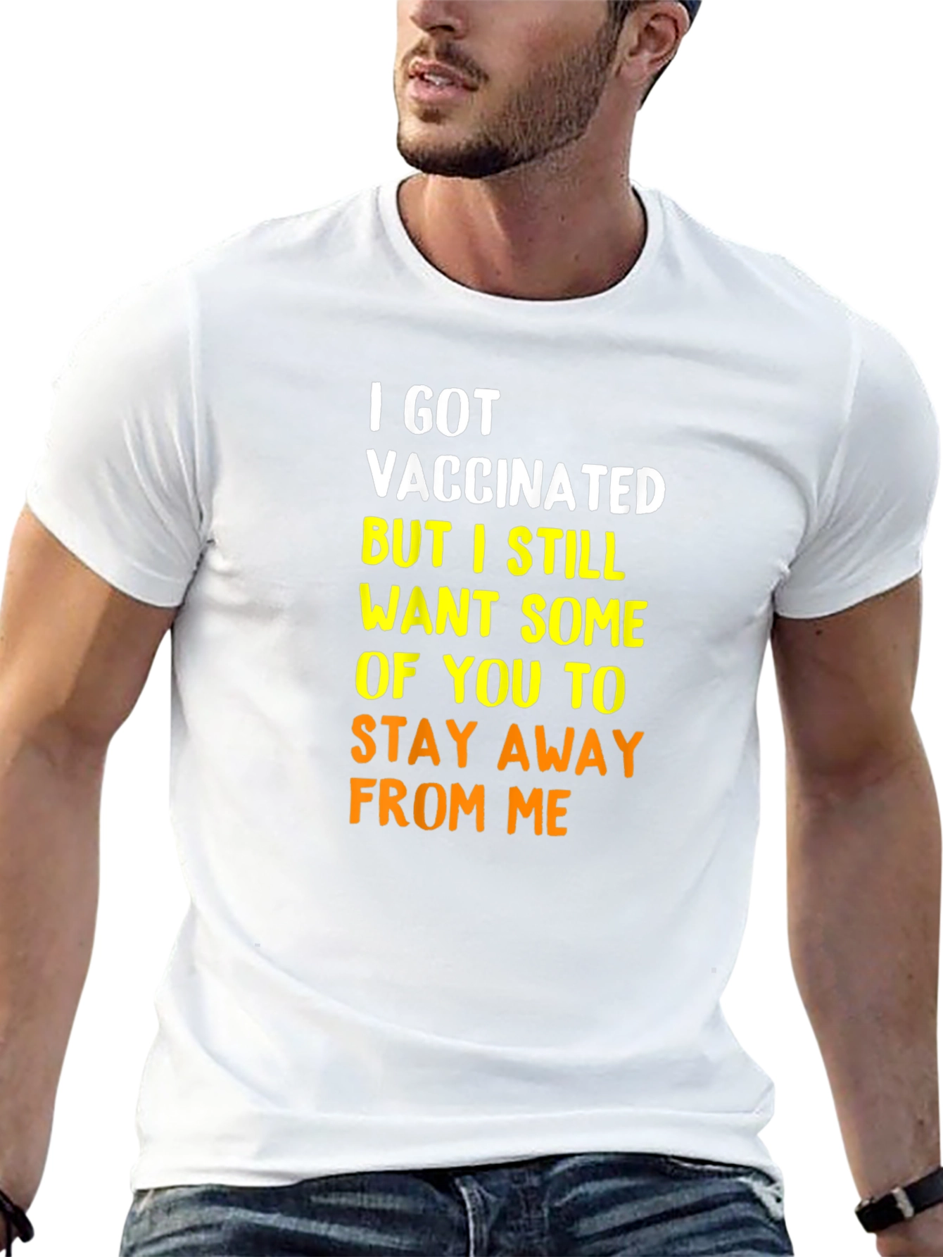 Vaccinated Novelty Graphic T-Shirt
