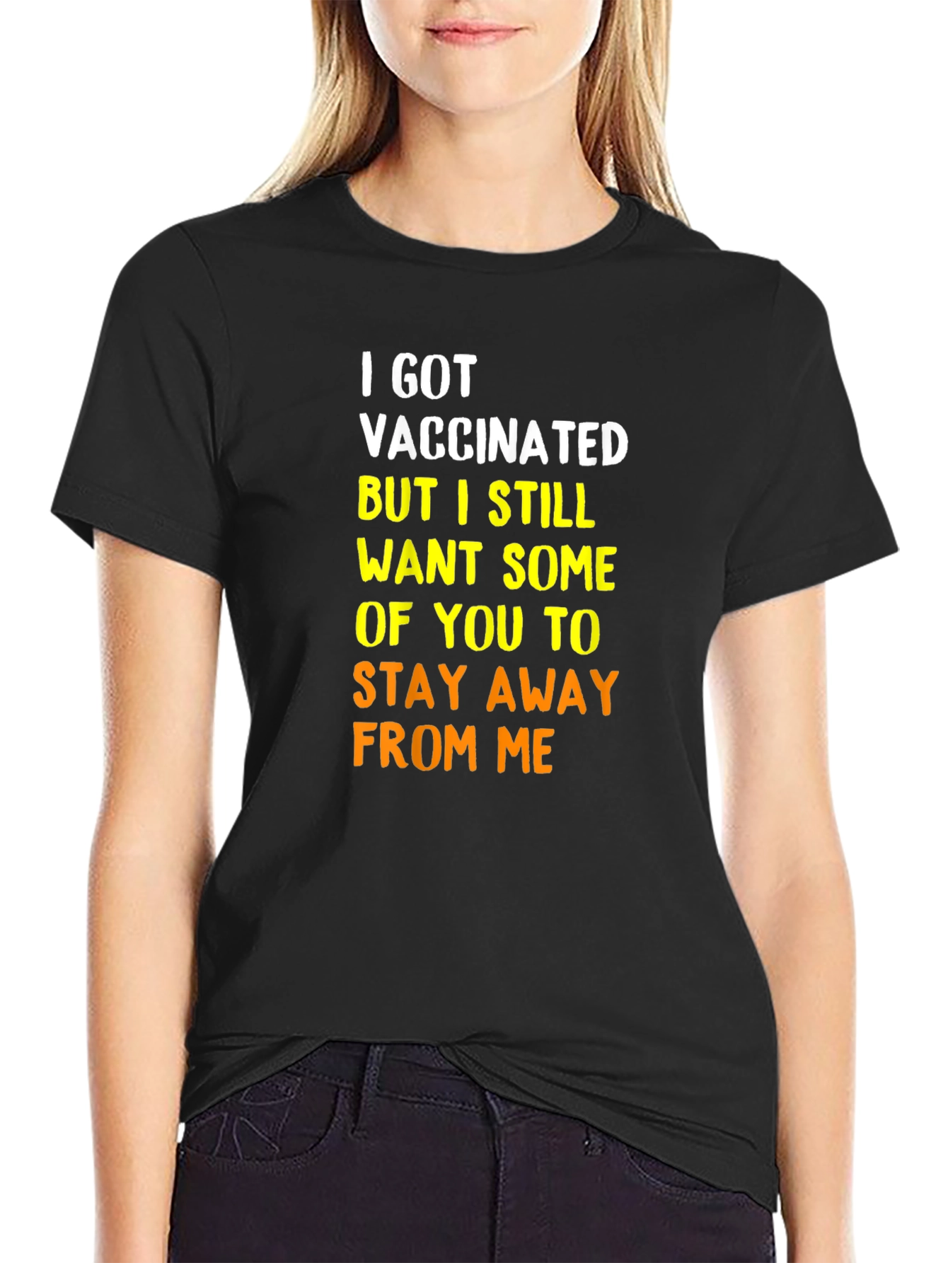 Vaccinated Novelty Graphic T-Shirt