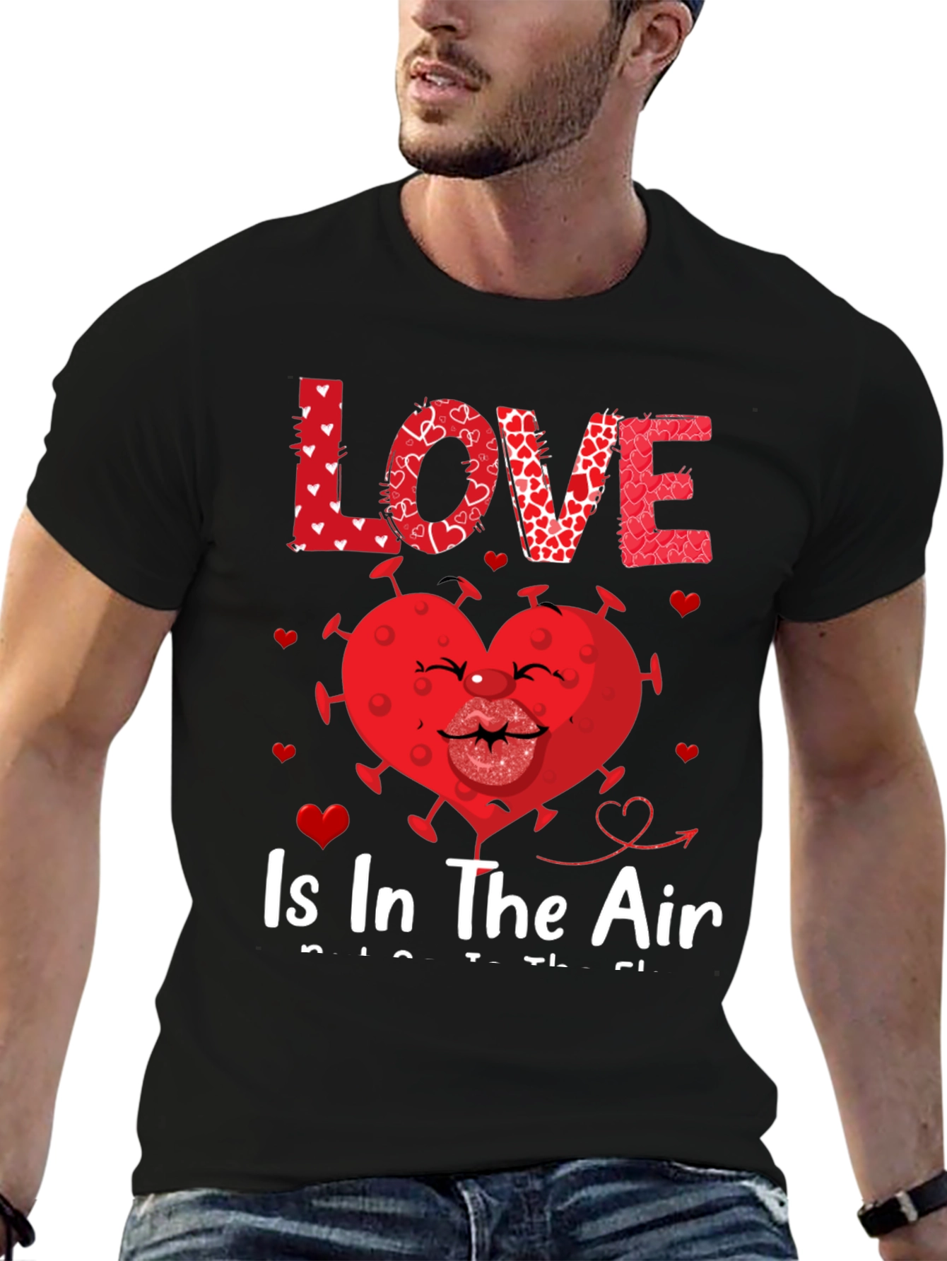 Love Is In The Air Valentines T-Shirt