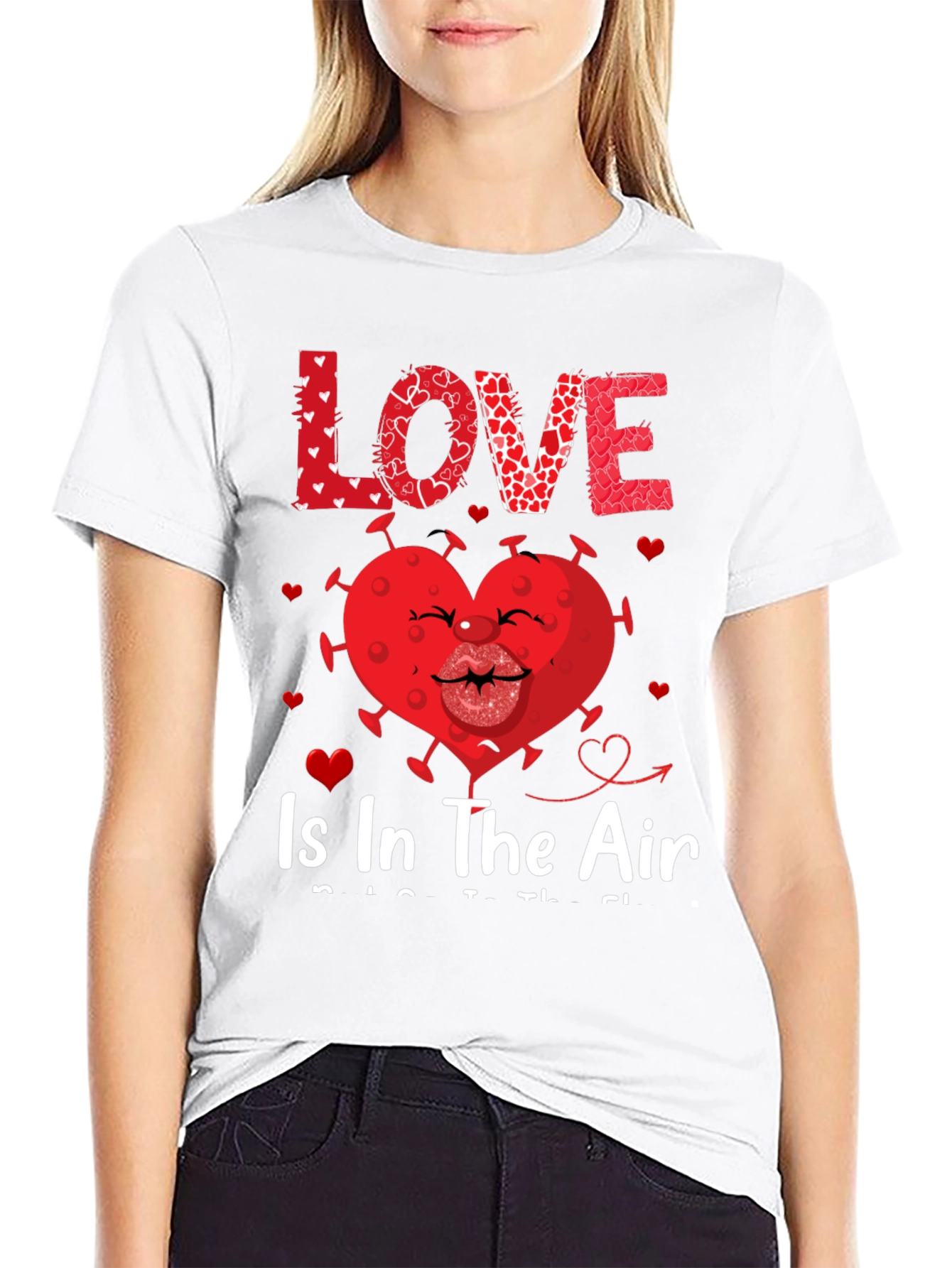 Love Is In The Air Valentines T-Shirt