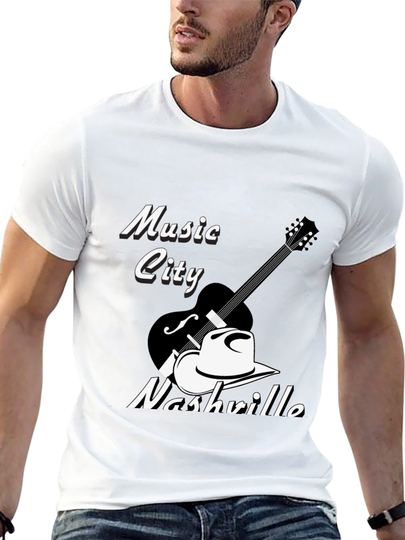 Music City Nashville Graphic Tee