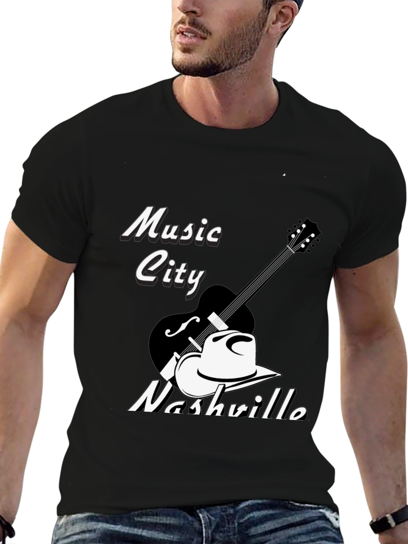 Music City Nashville Graphic Tee
