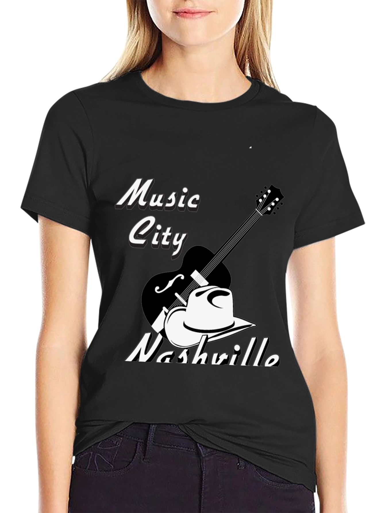 Music City Nashville Graphic Tee