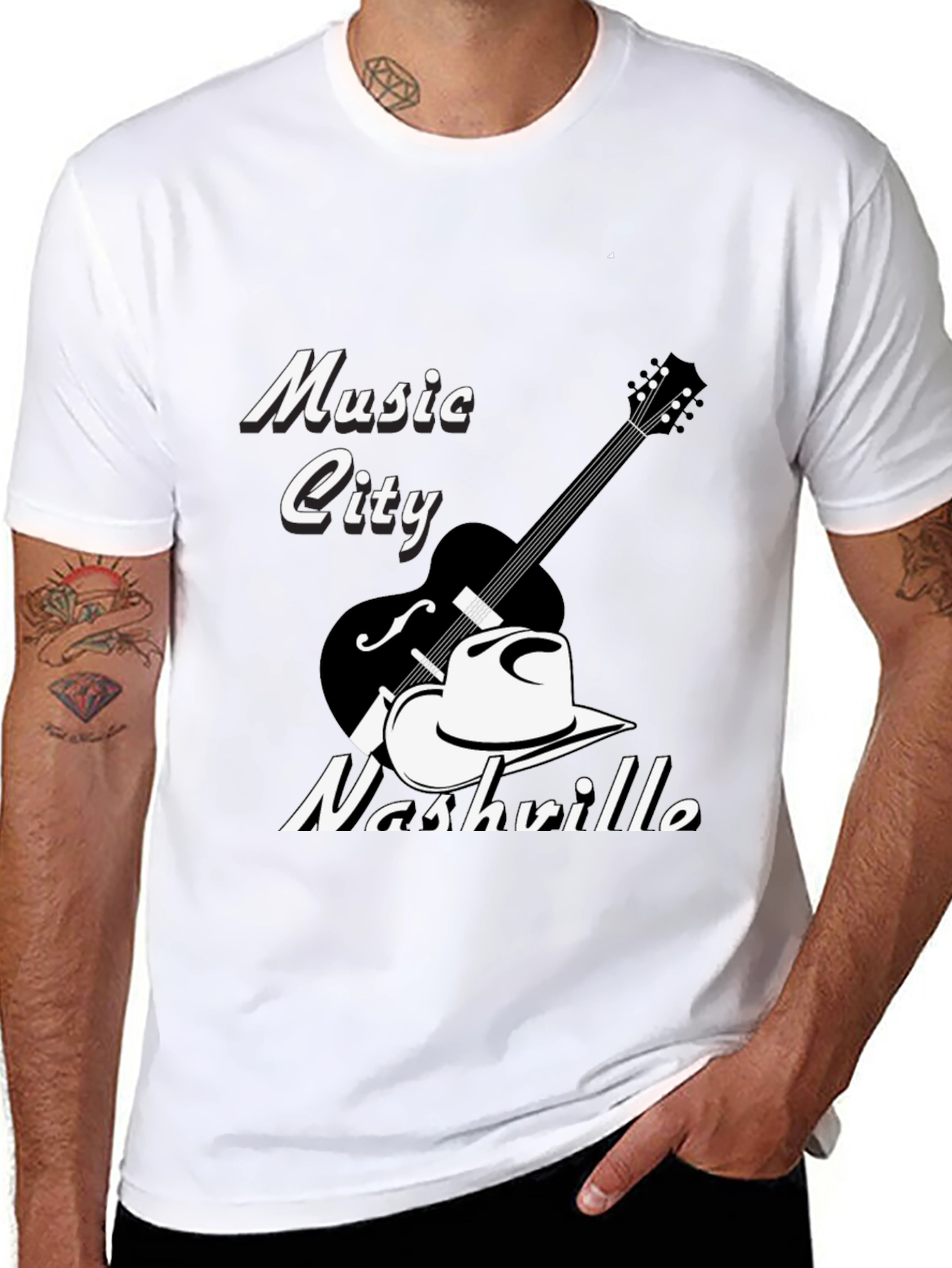 Music City Nashville Graphic Tee