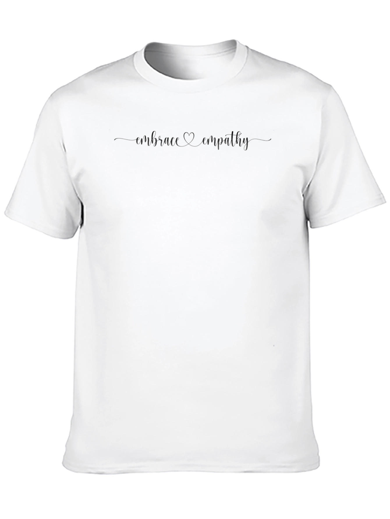 Embrace Empathy Black Graphic Tee