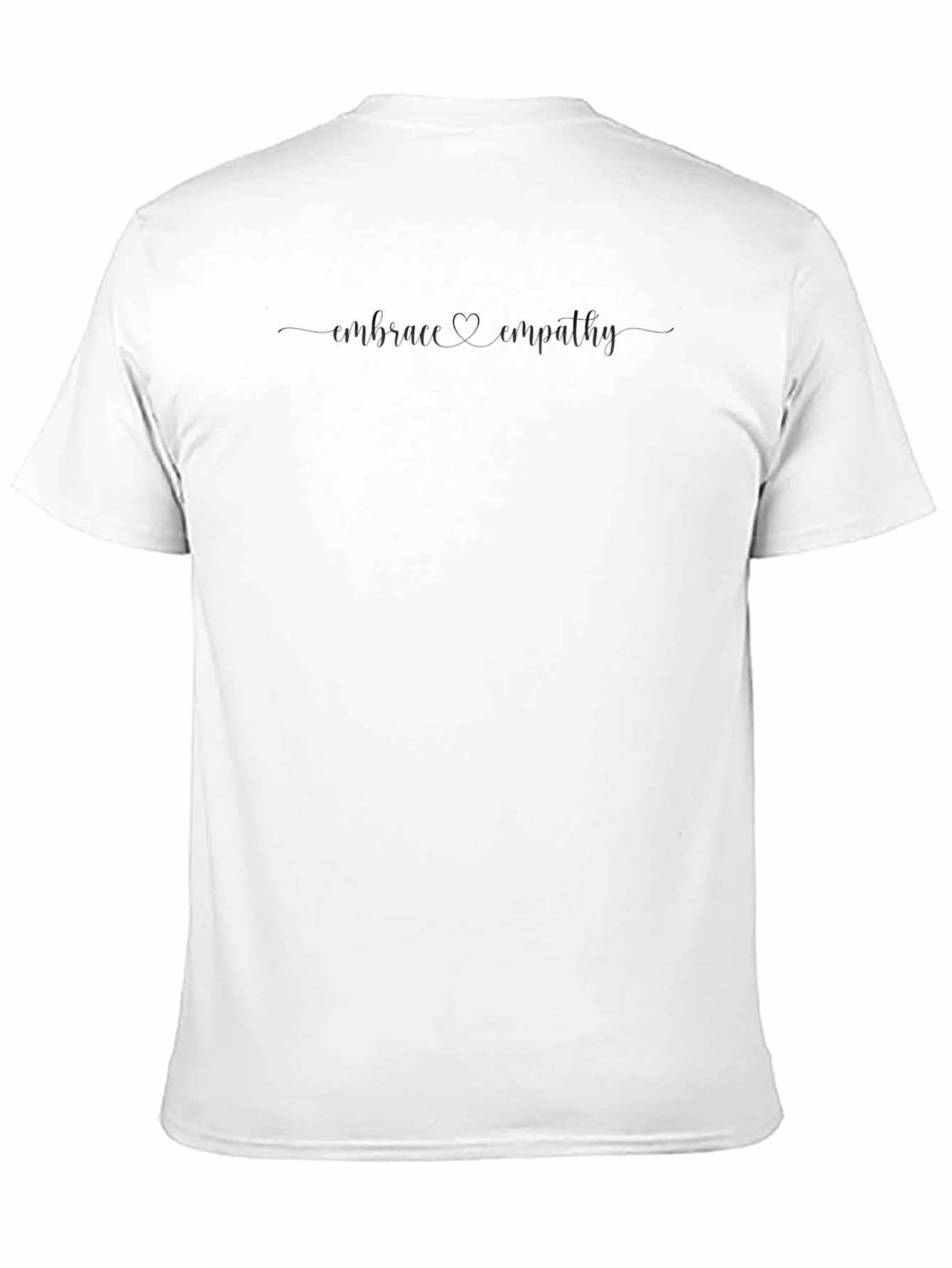 Embrace Empathy Black Graphic Tee