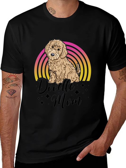 Doodle Mom Graphic Tee - Cute Dog Lover Shirt