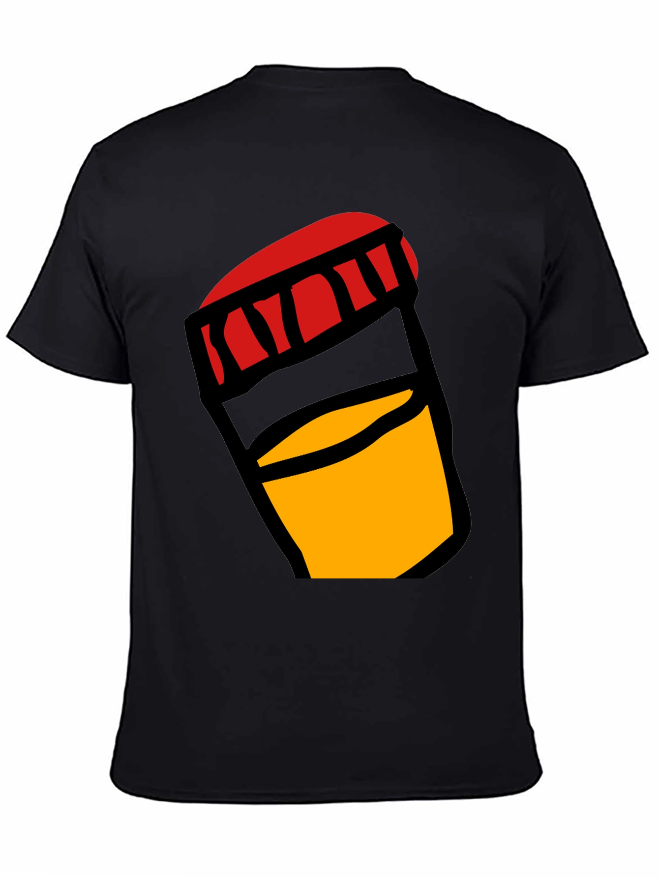 Bold Graphic Tee: Jar of Yellow Liquid