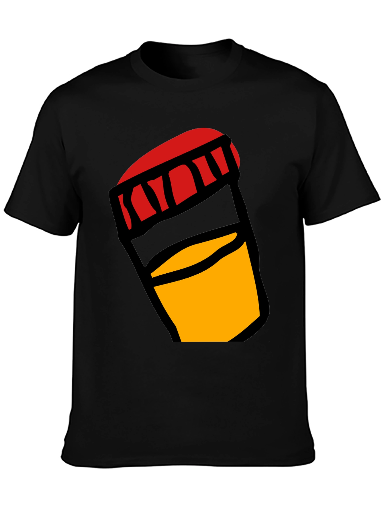 Bold Graphic Tee: Jar of Yellow Liquid