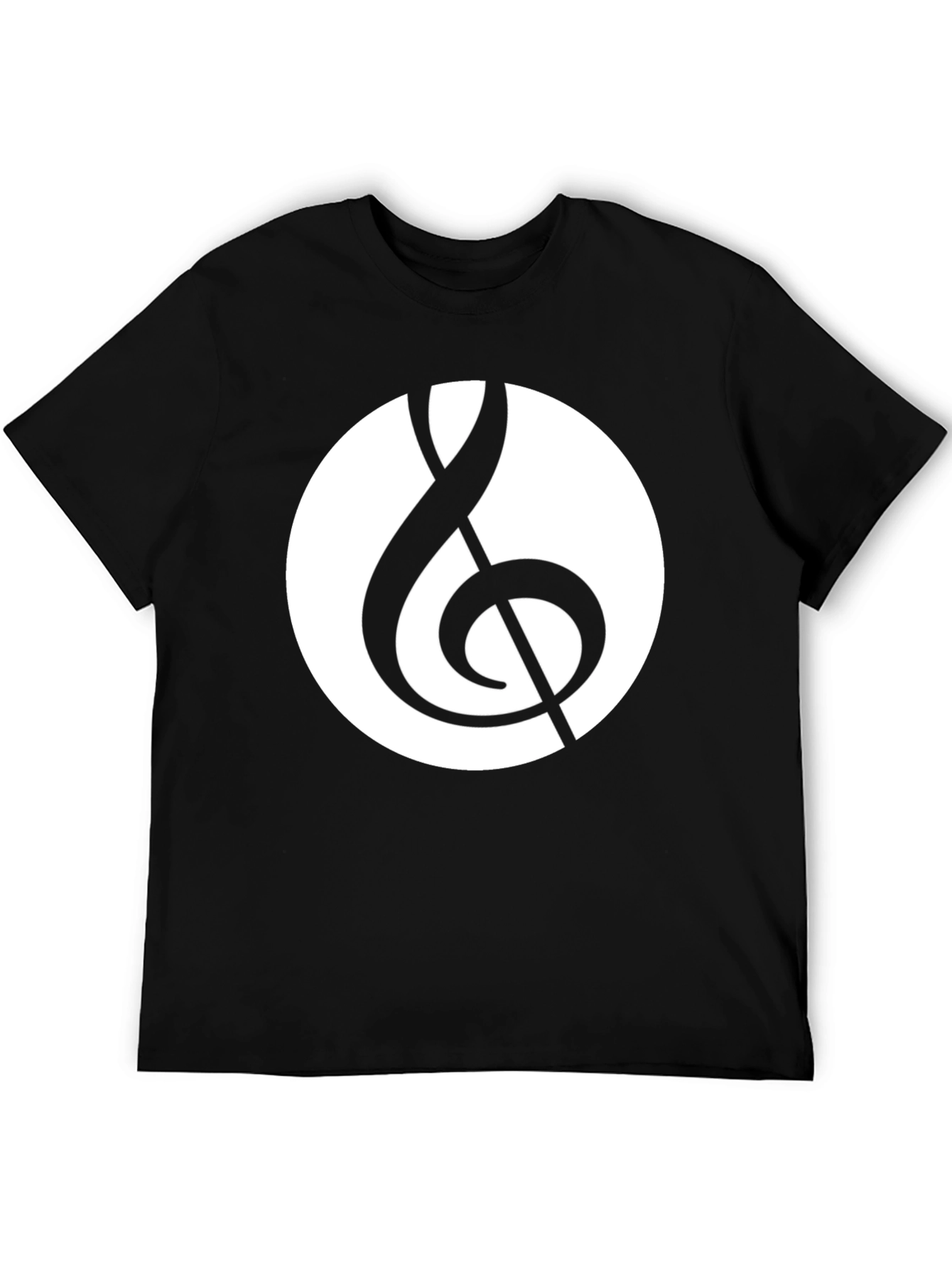 Musical Treble Clef Graphic T-Shirt
