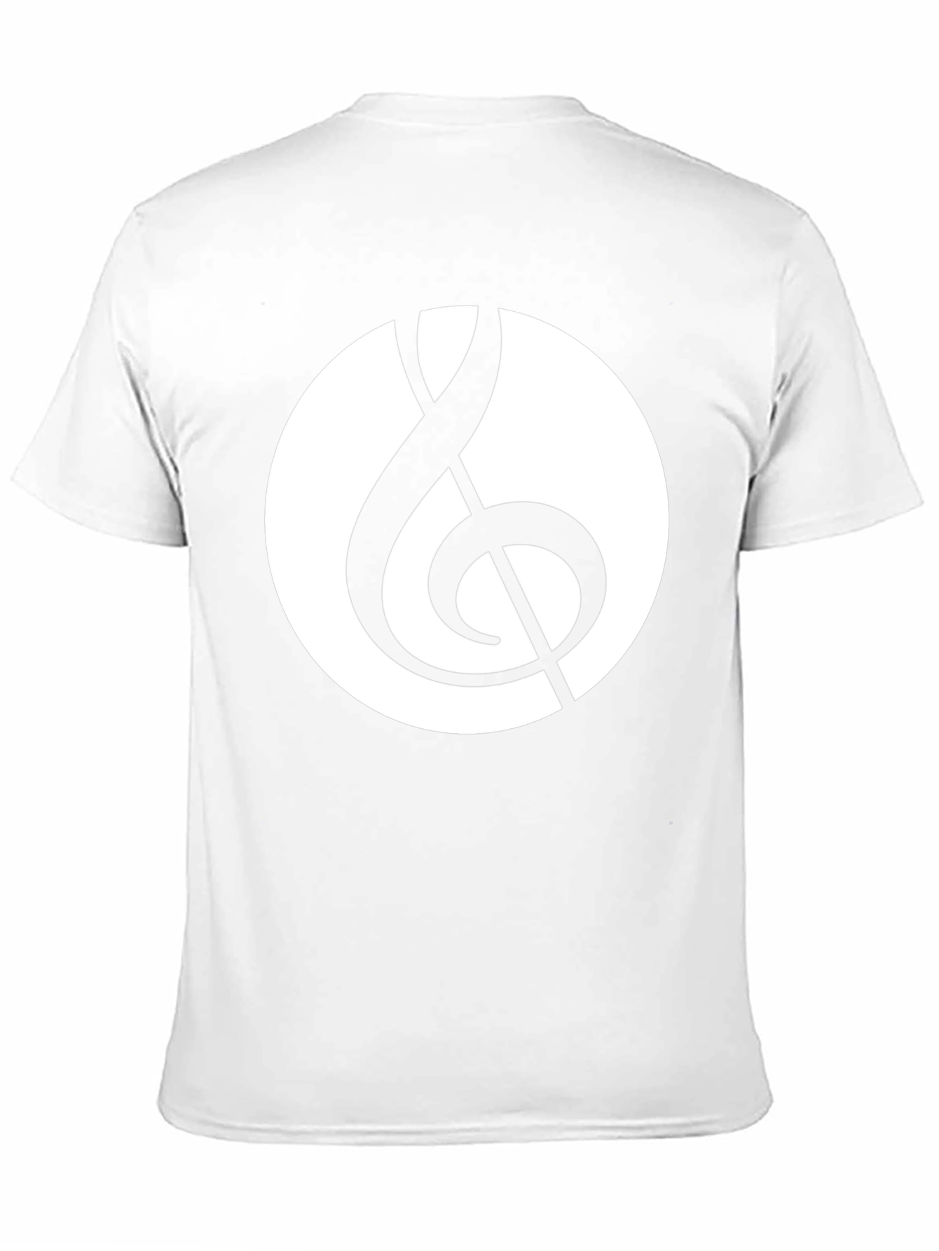 Musical Treble Clef Graphic T-Shirt