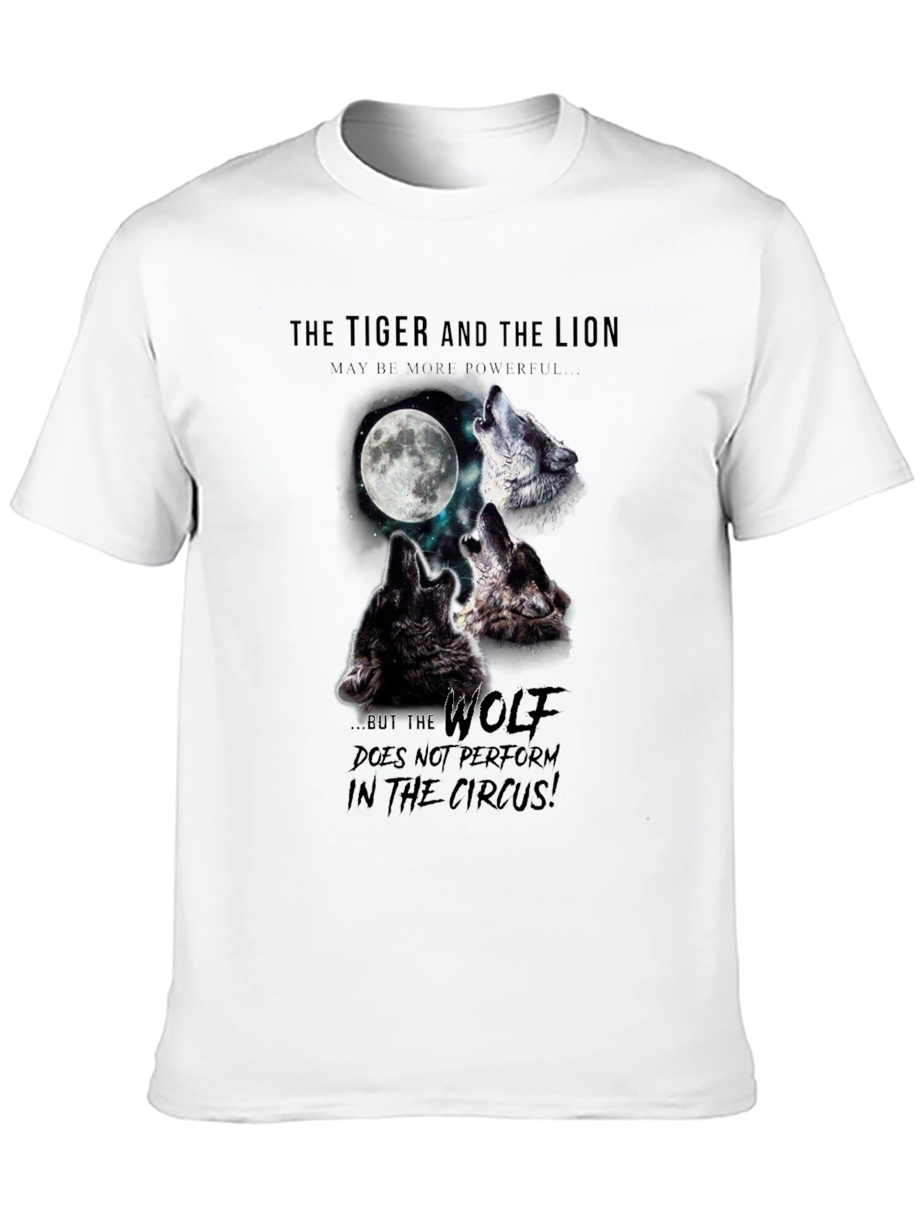 Wolf Pack T-Shirt - Howling at the Moon