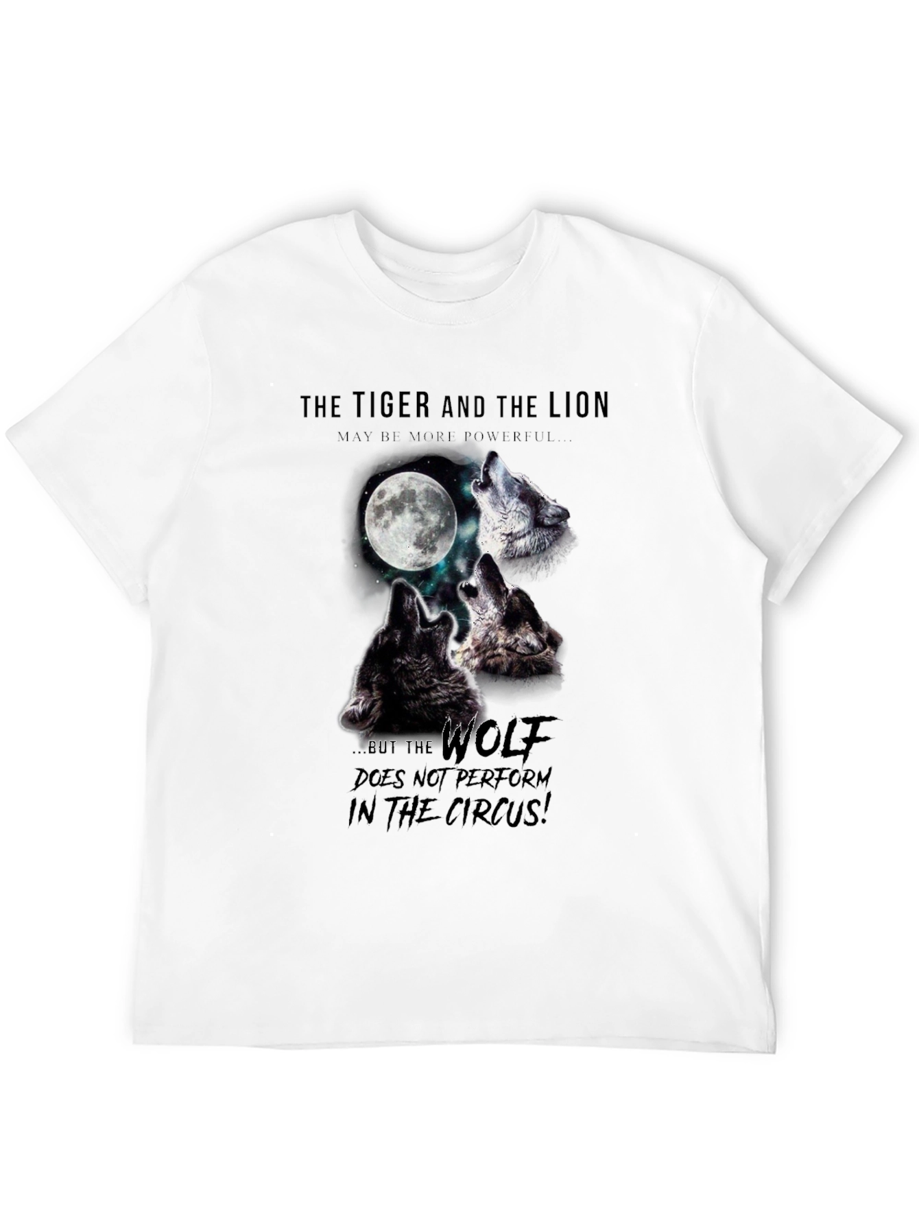 Wolf Pack T-Shirt - Howling at the Moon
