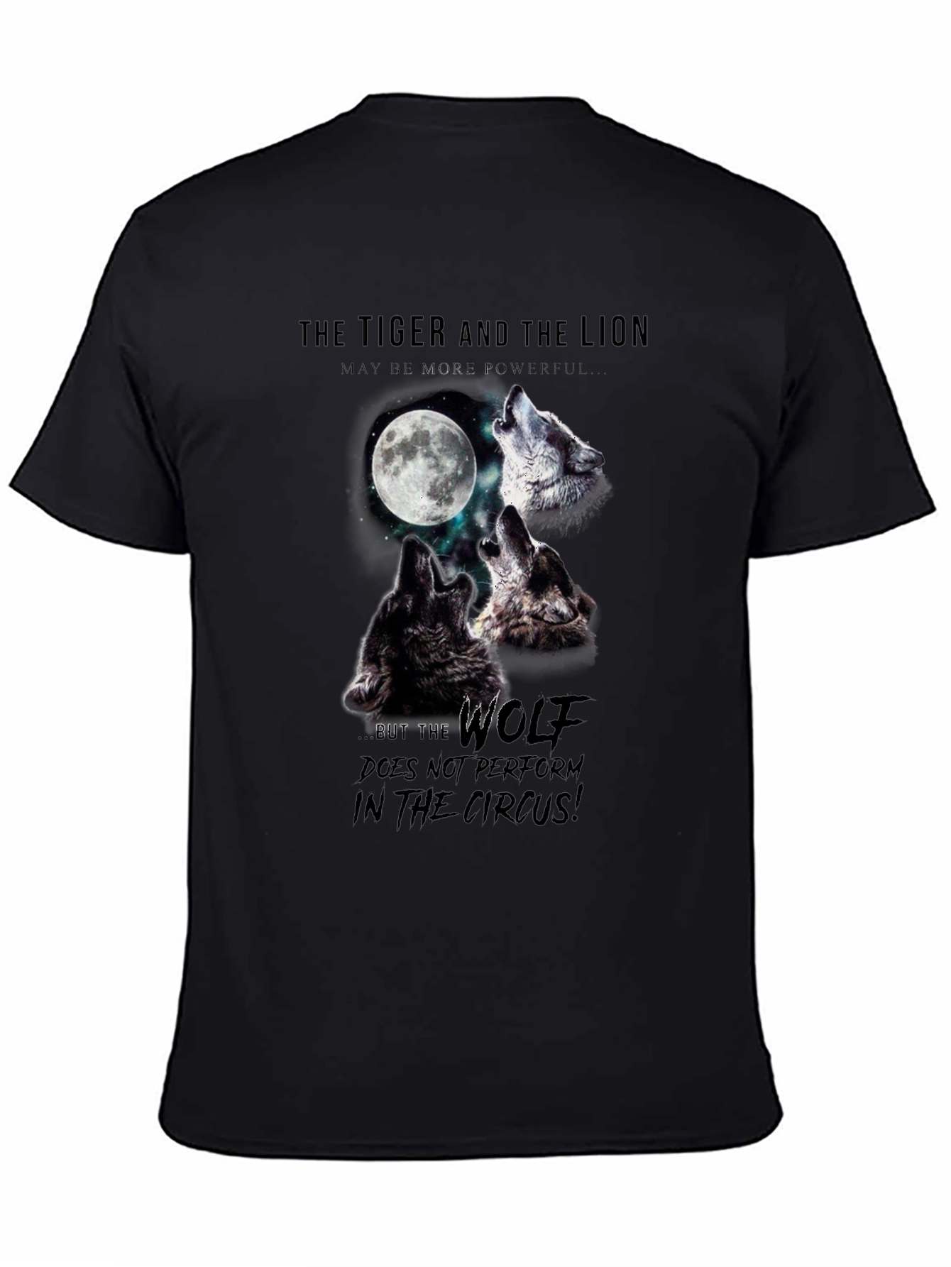 Wolf Pack T-Shirt - Howling at the Moon