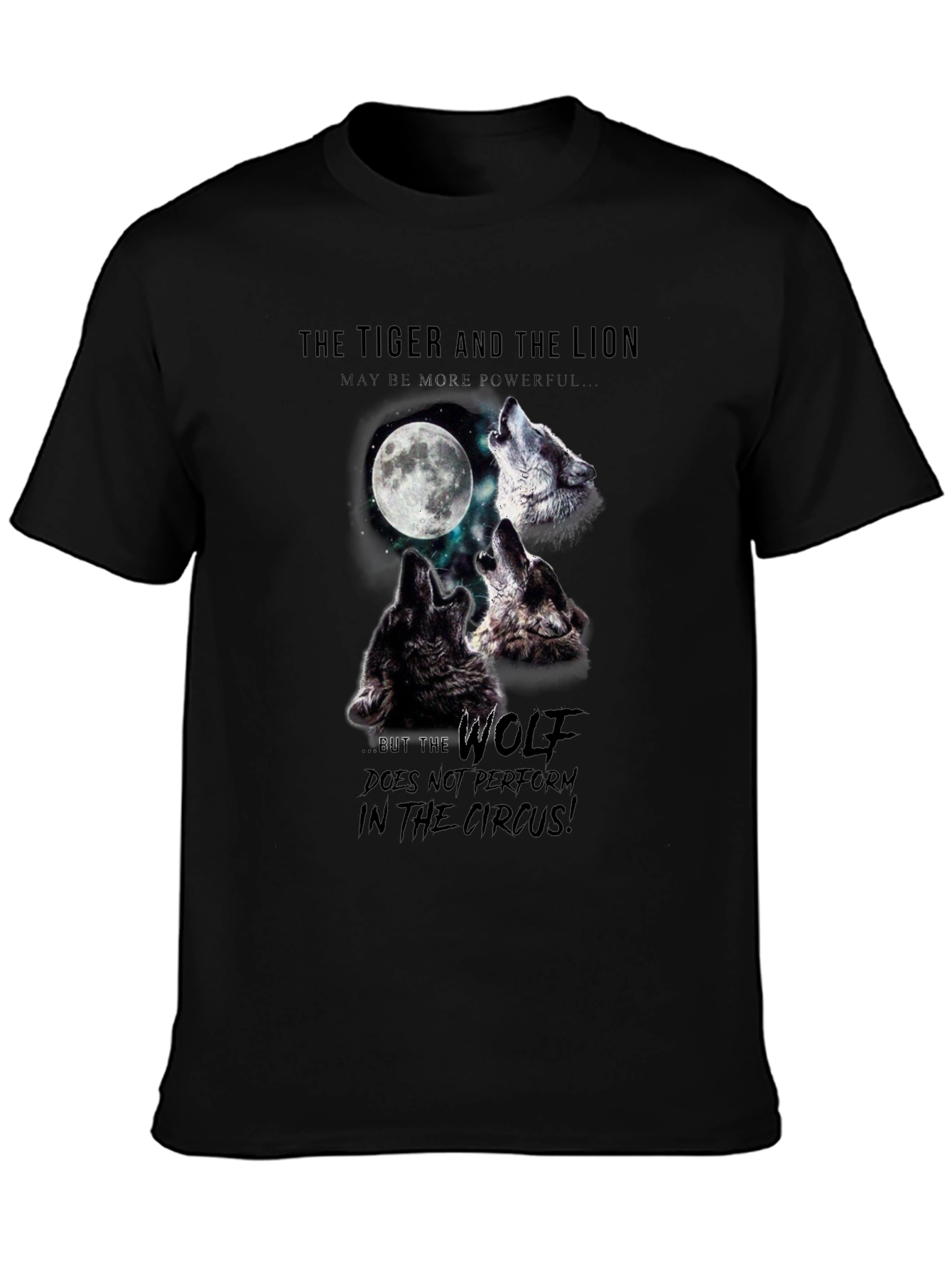 Wolf Pack T-Shirt - Howling at the Moon