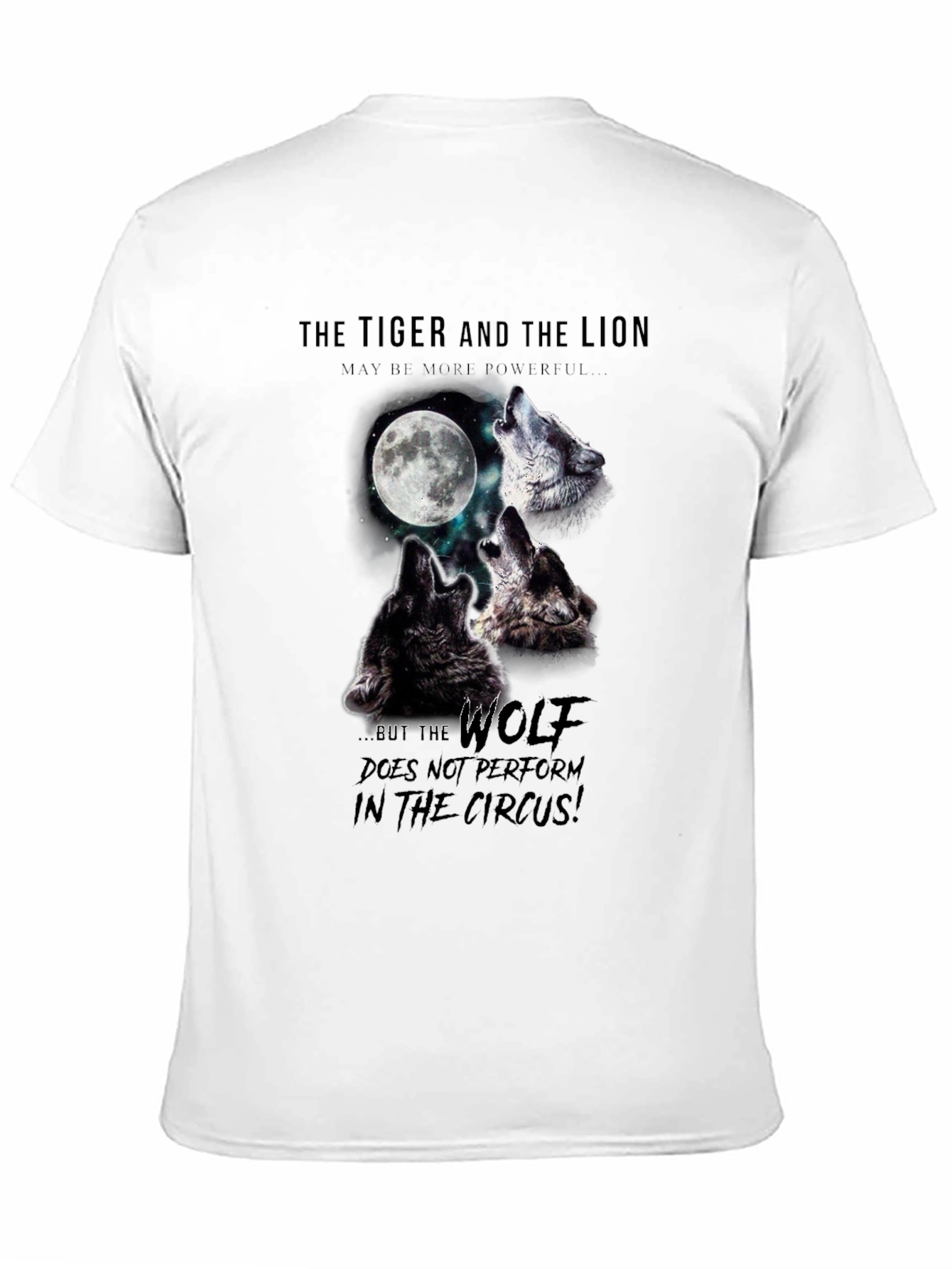 Wolf Pack T-Shirt - Howling at the Moon