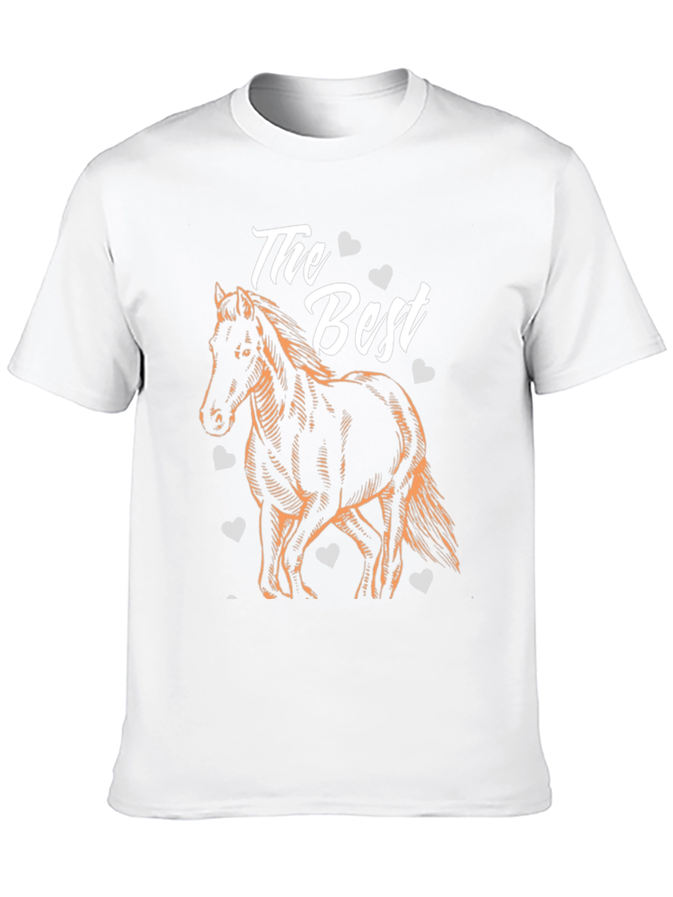 The Best Horse Graphic T-Shirt