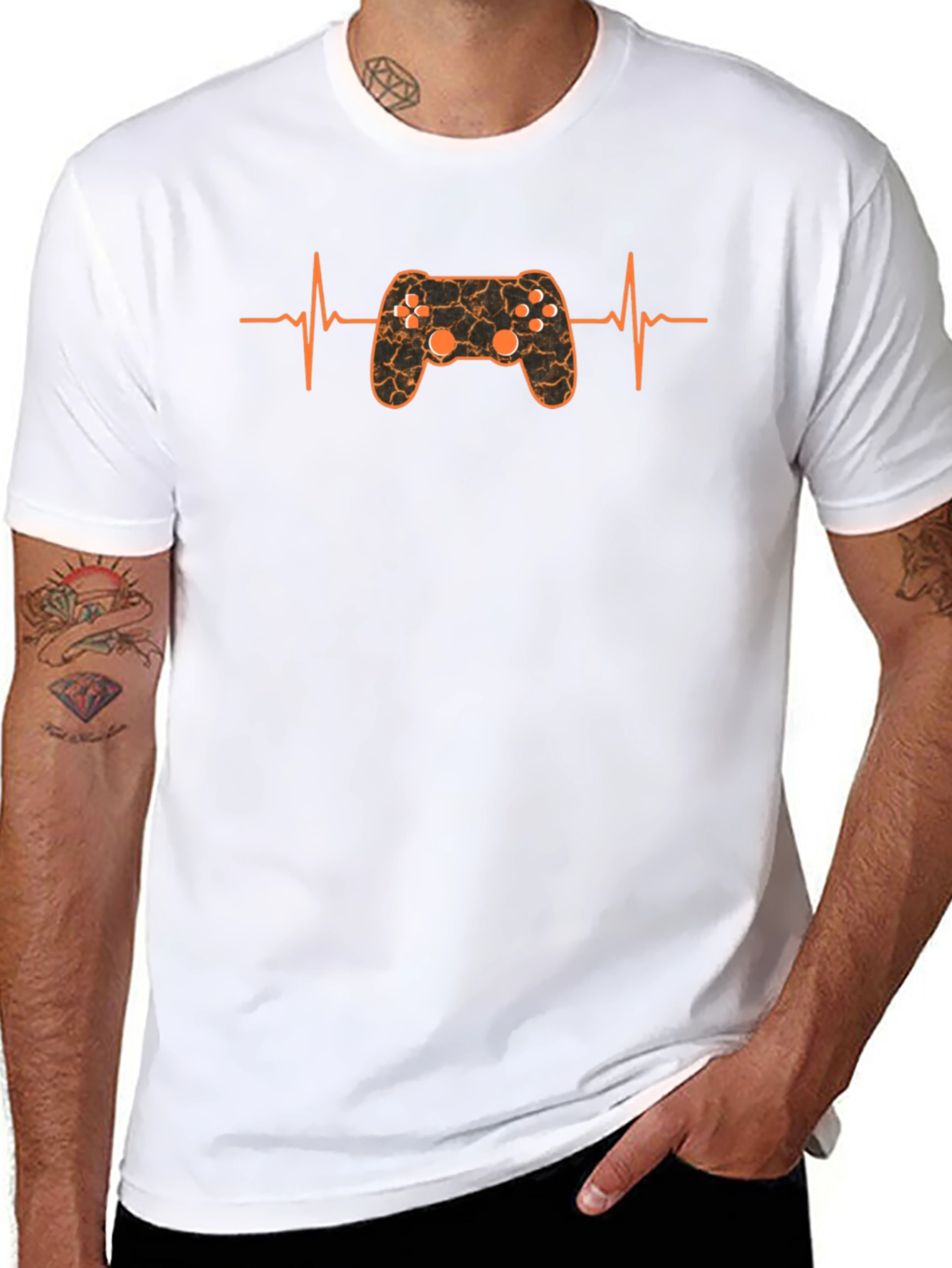 Gamer Heartbeat Graphic Tee