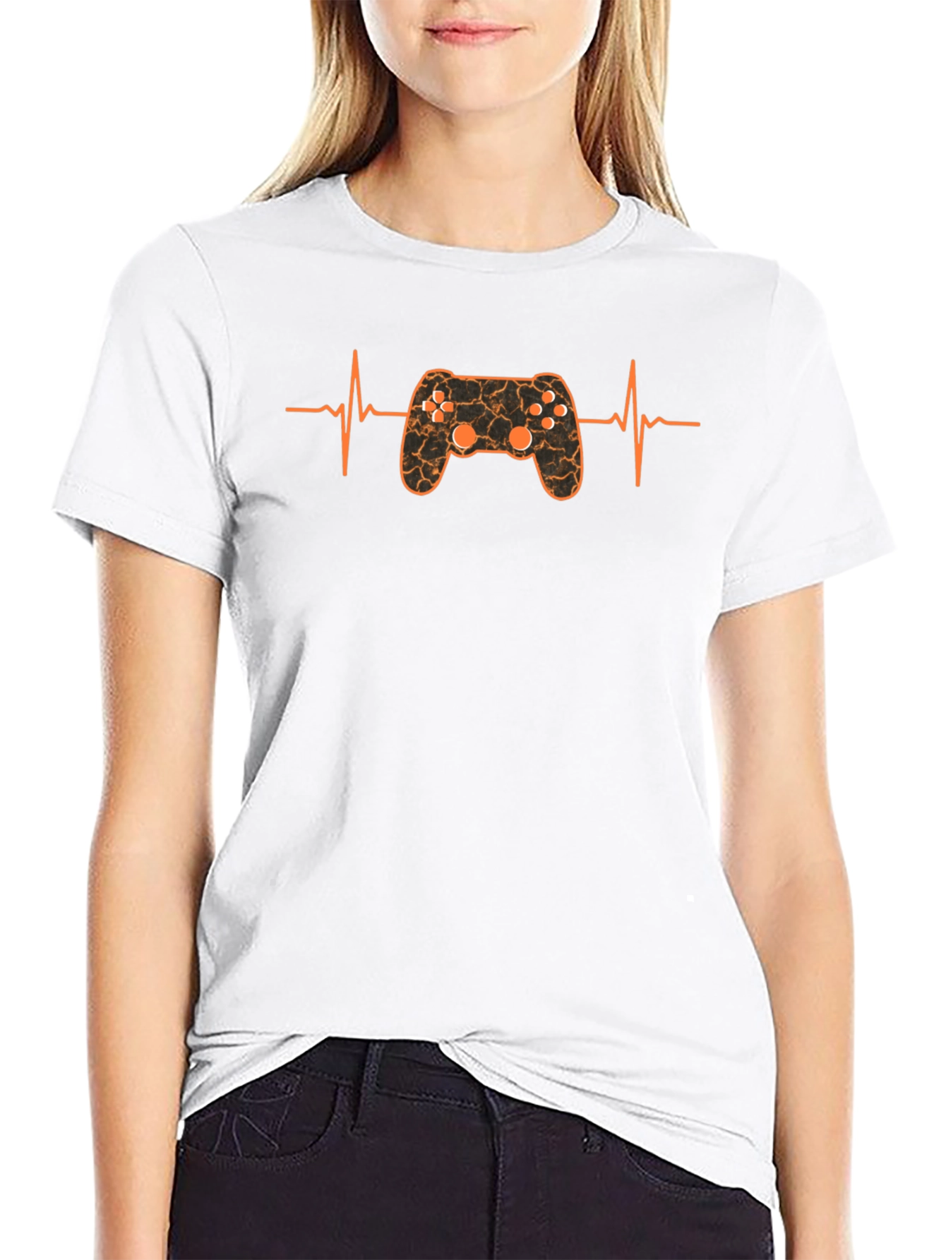 Gamer Heartbeat Graphic Tee