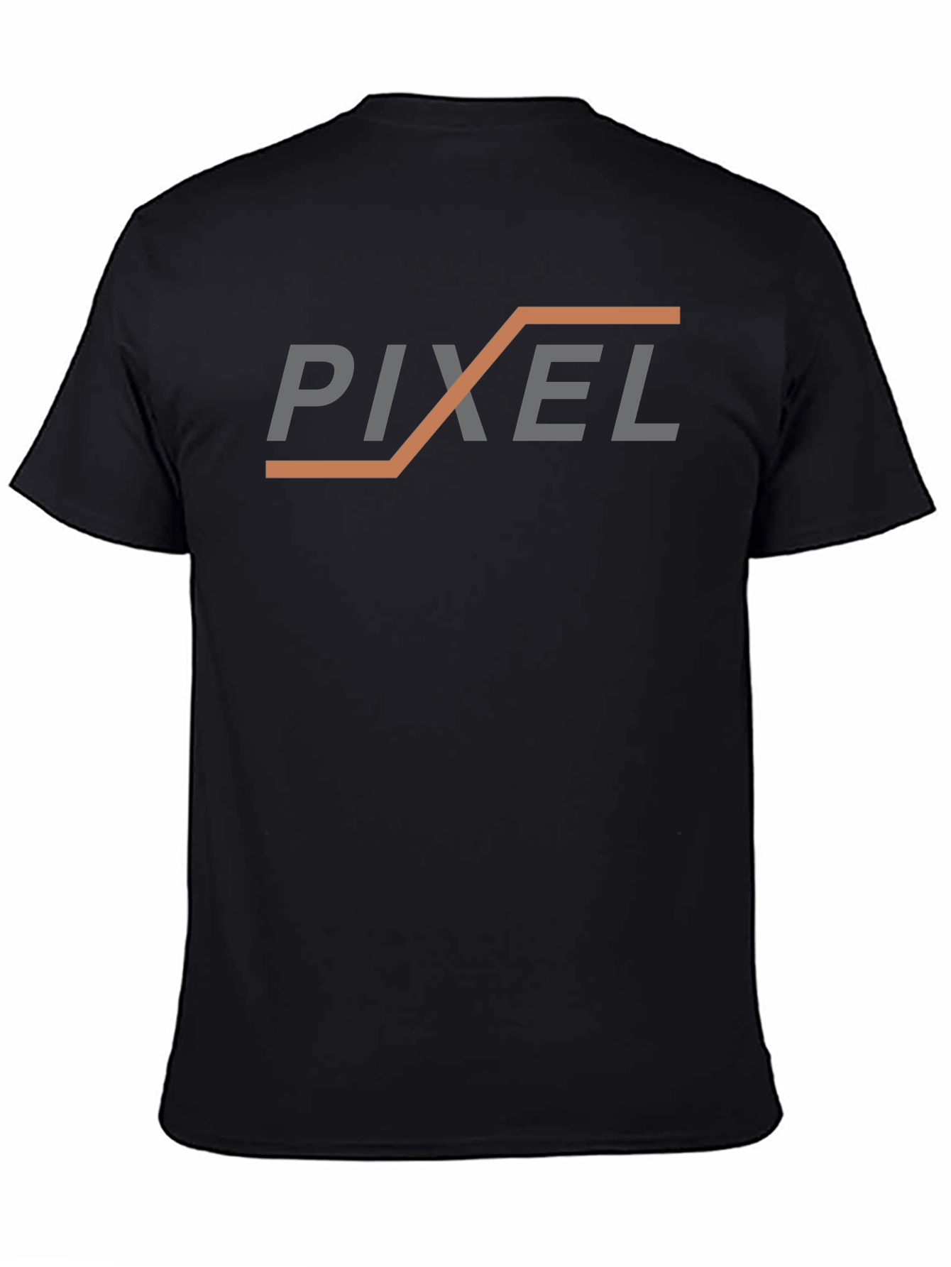 Pixel Graphic Tee - Stylish Black Cotton Blend Shirt