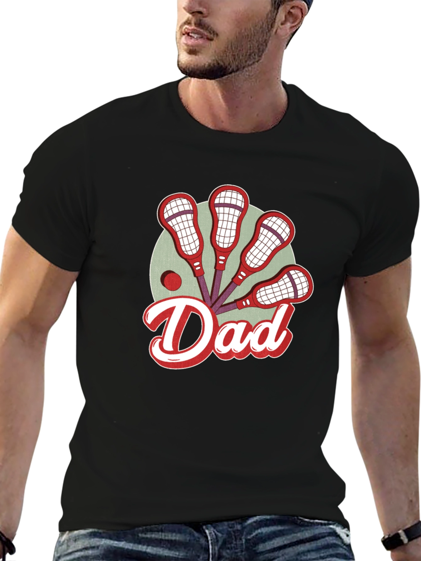 Lacrosse Dad T-Shirt - Sports Parent Apparel