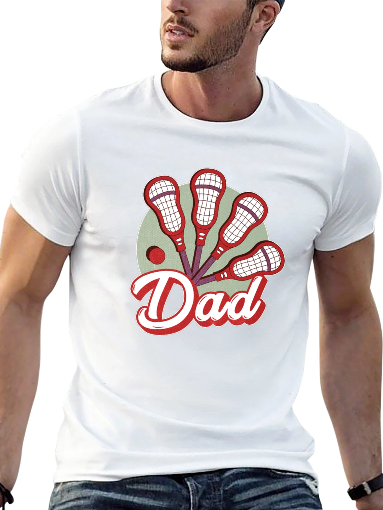 Lacrosse Dad T-Shirt - Sports Parent Apparel