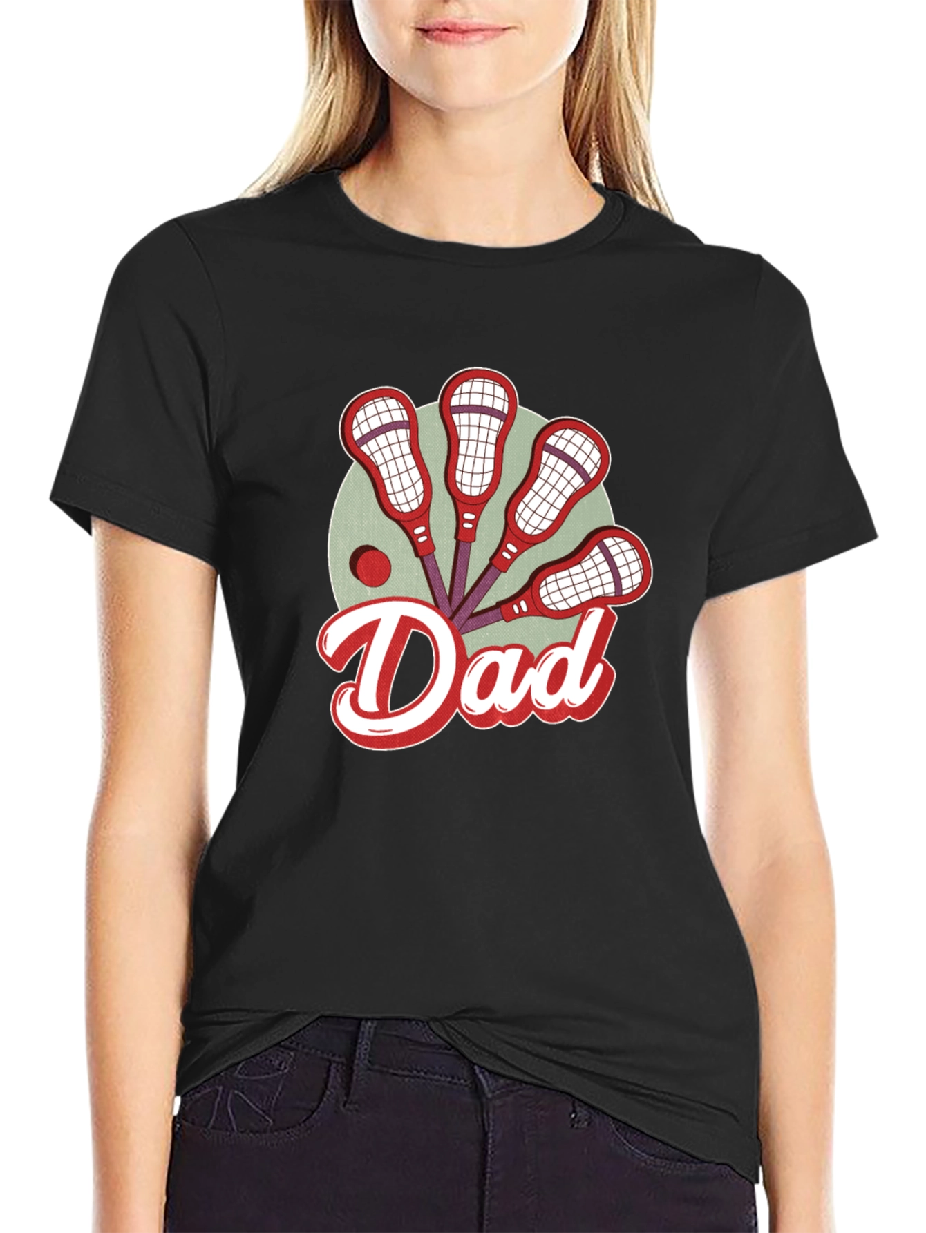 Lacrosse Dad T-Shirt - Sports Parent Apparel