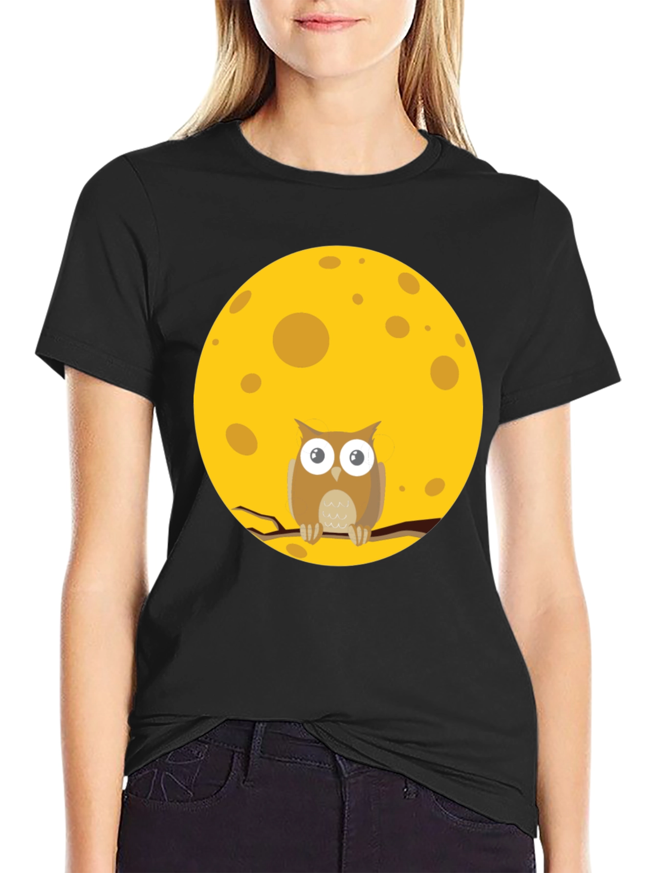 Owl Moon Graphic T-Shirt