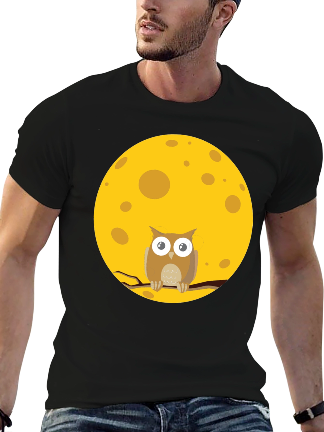 Owl Moon Graphic T-Shirt