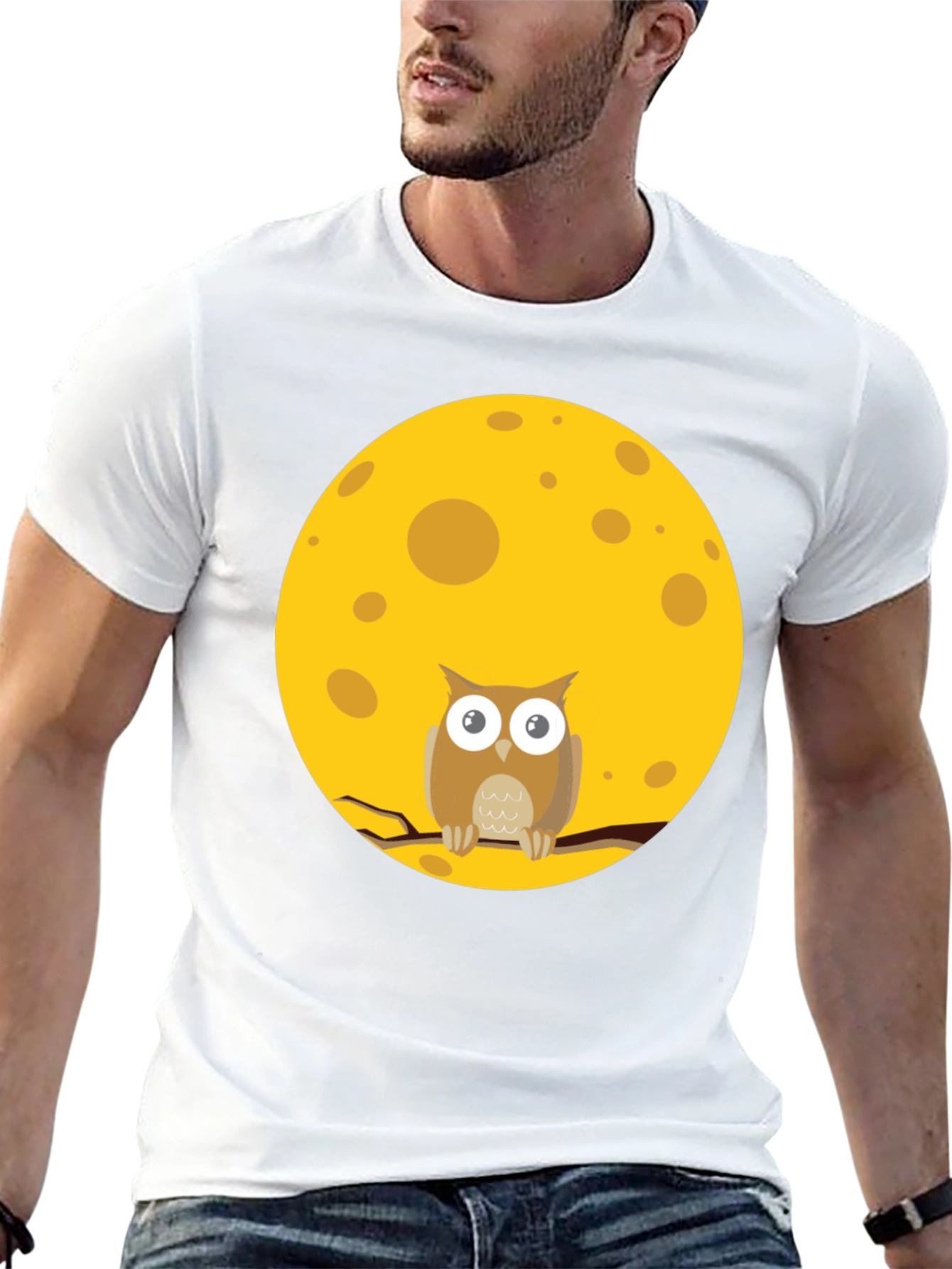 Owl Moon Graphic T-Shirt