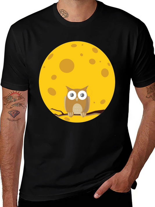 Owl Moon Graphic T-Shirt