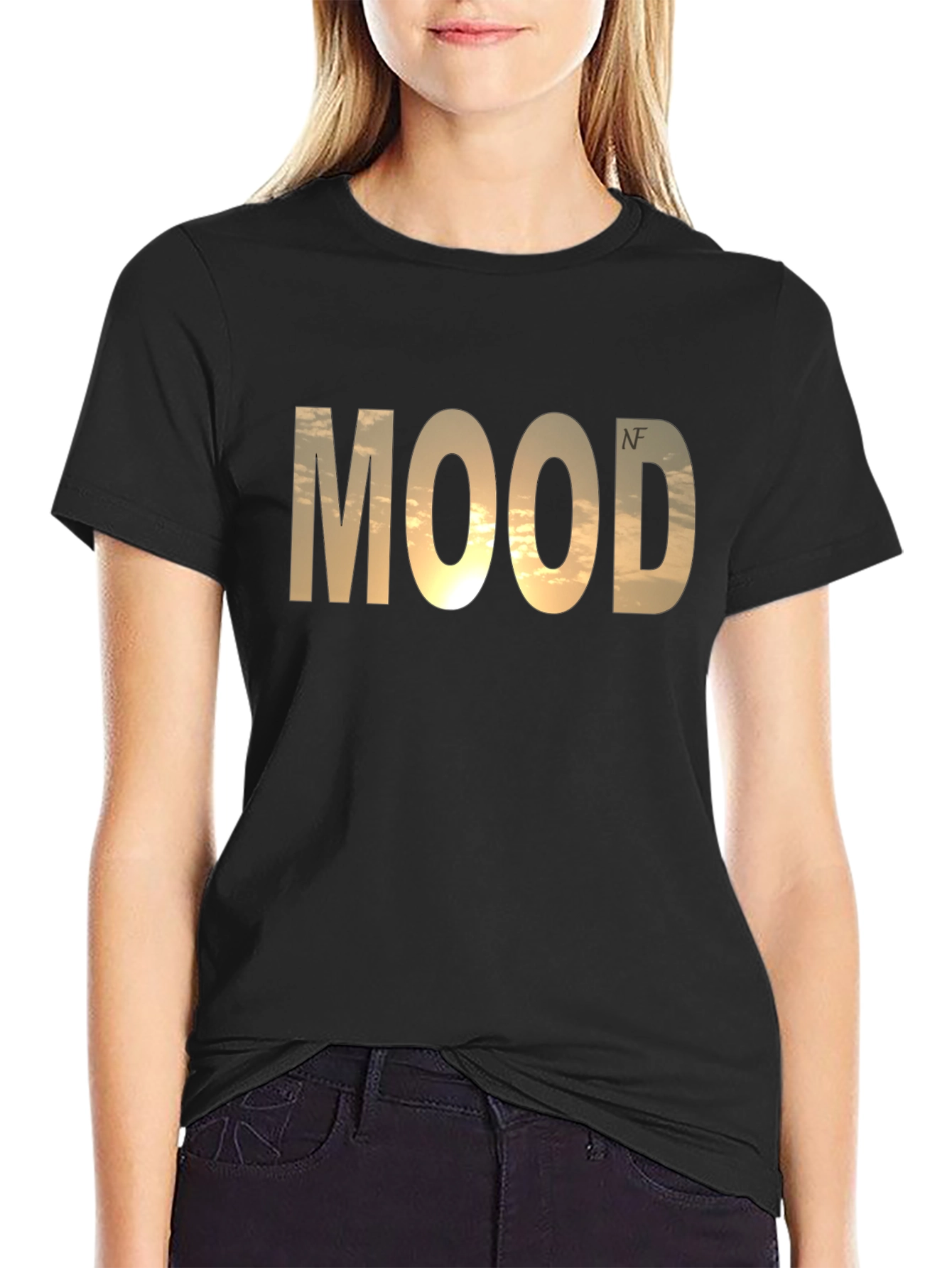 Mood Graphic Tee - Trendy Casual Shirt