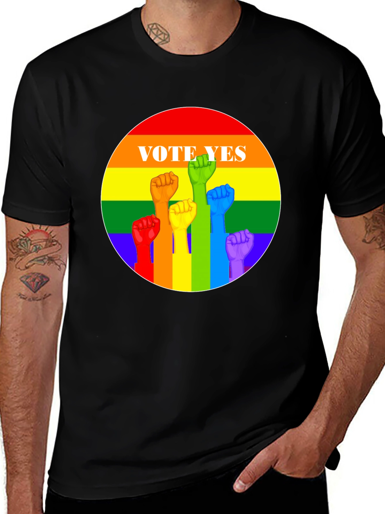 Vote Yes Pride T-Shirt