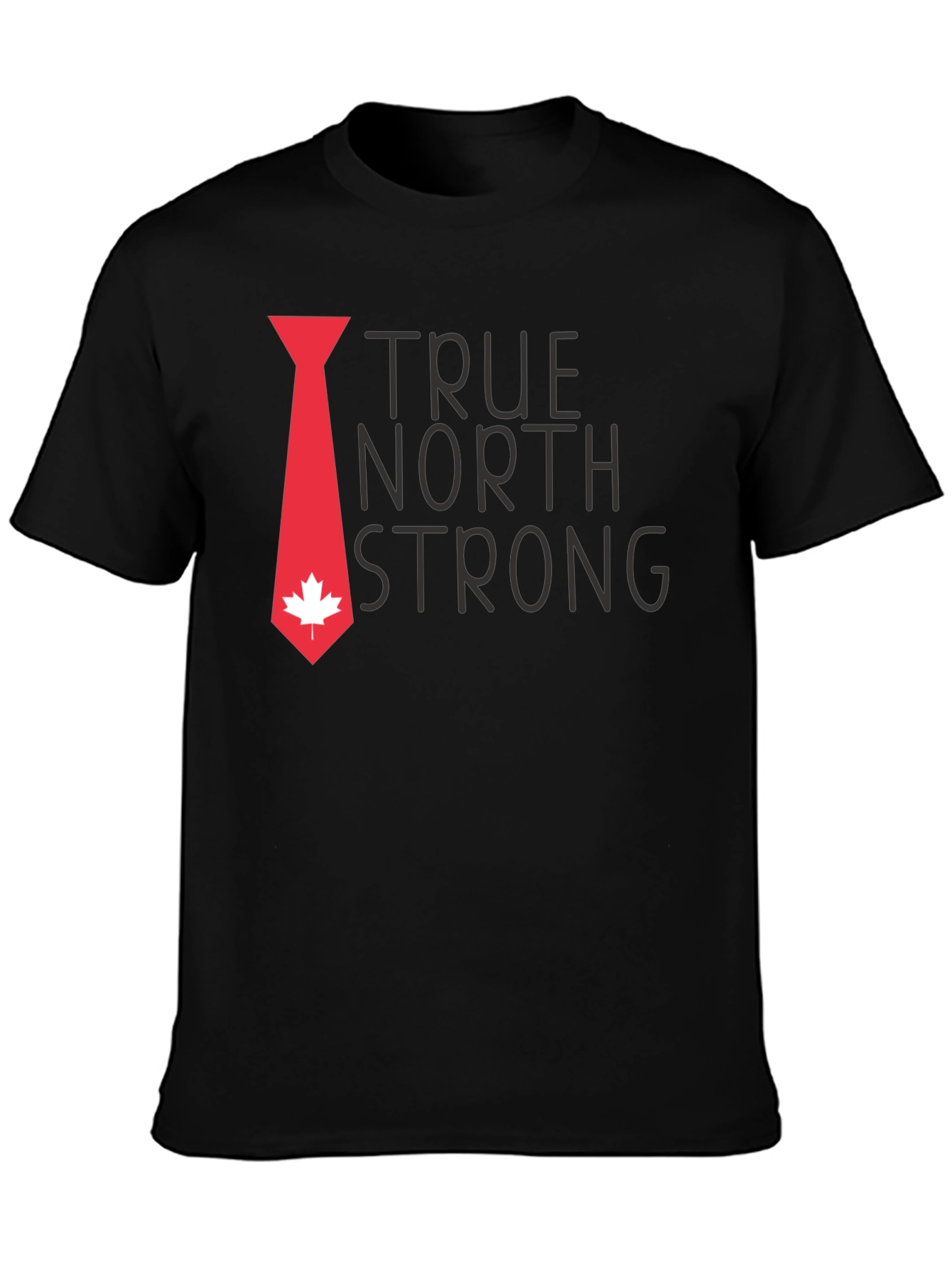 True North Strong Black Graphic Tee